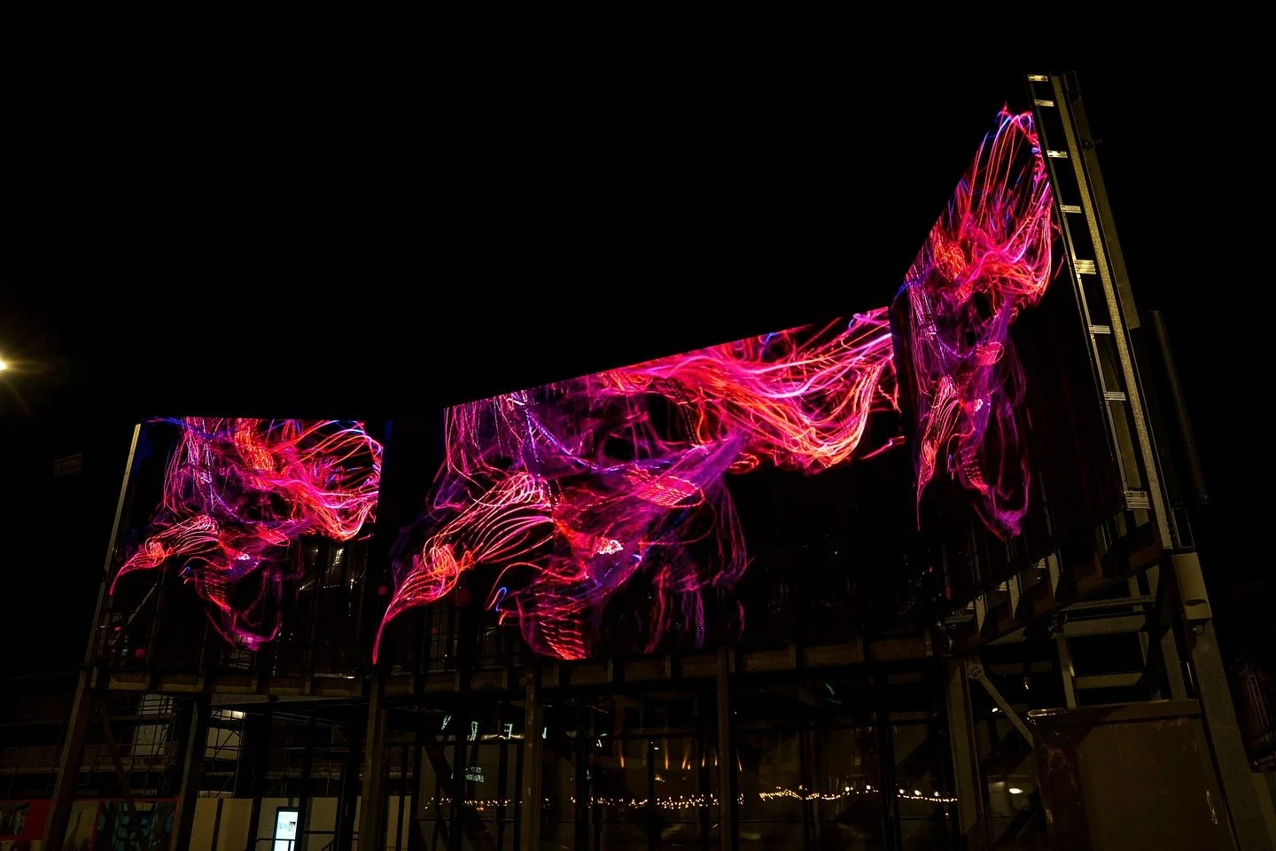 Now at Expo Sunderland UK through mid-august!&nbsp;

🎶 Live music performance meets digital art; capturing, suspending, and oscillating a musical moment.&nbsp;

Oscillation to the Edge of Time 🕰️ expresses the many ways we perceive the passing of t