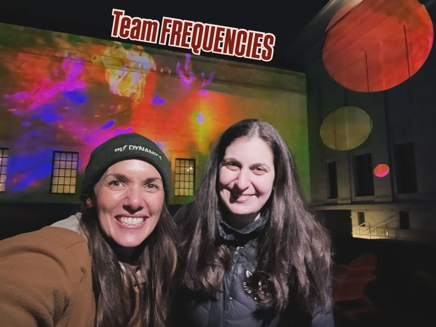 This week at @mfdynamics, from my camera roll! Our first two FREQUENCIES: Fenway pop-ups were so vibrant, thanks to all involved 💜💚🩷