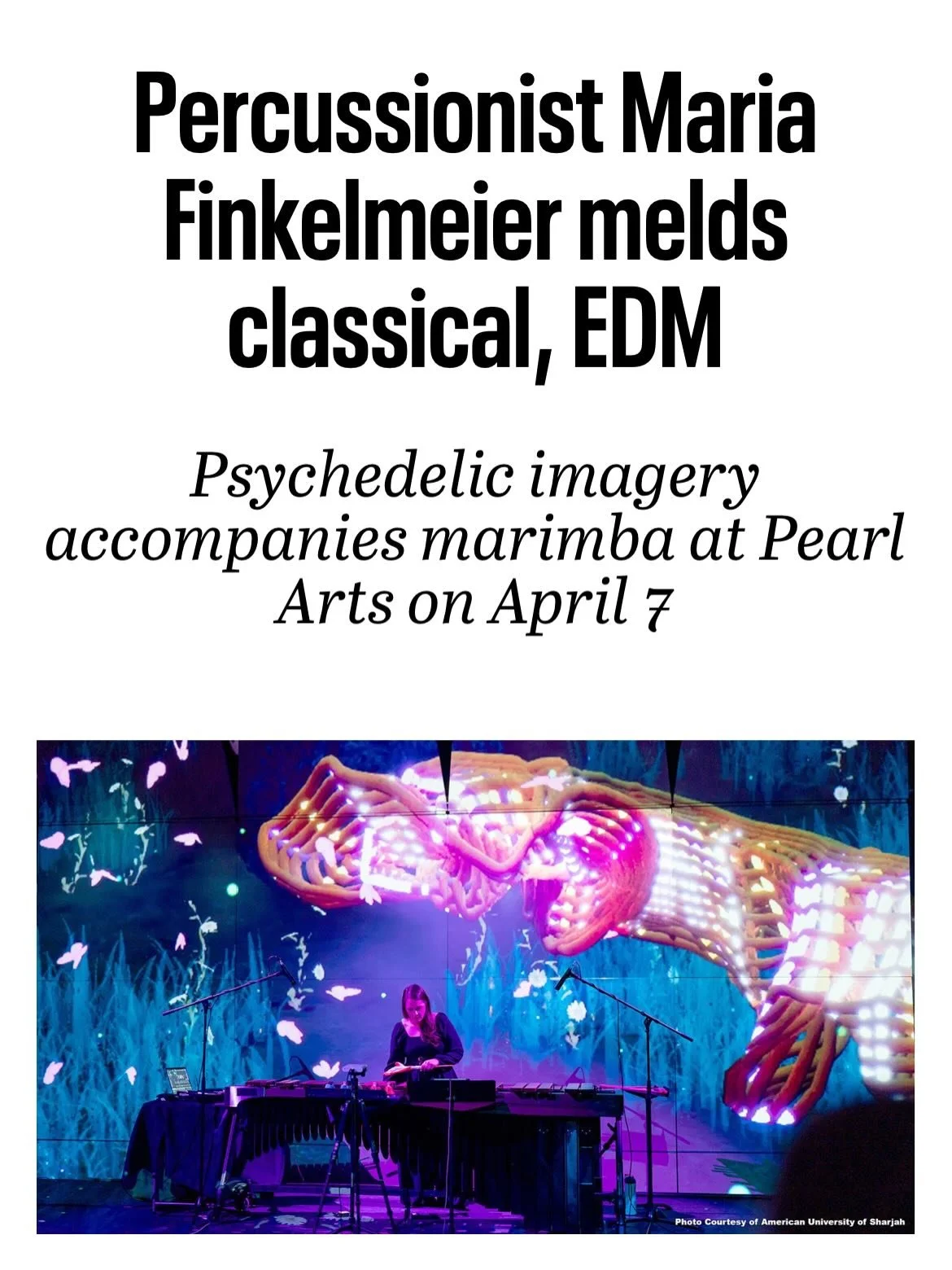 Thank you @whatzupftwayne for a great write up on my upcoming show and workshops at @pearlartsfw! 🎶 I&rsquo;m excited to share my music and style with the Fort Wayne community and work with students over the two day residency! 

Where are my Indiana
