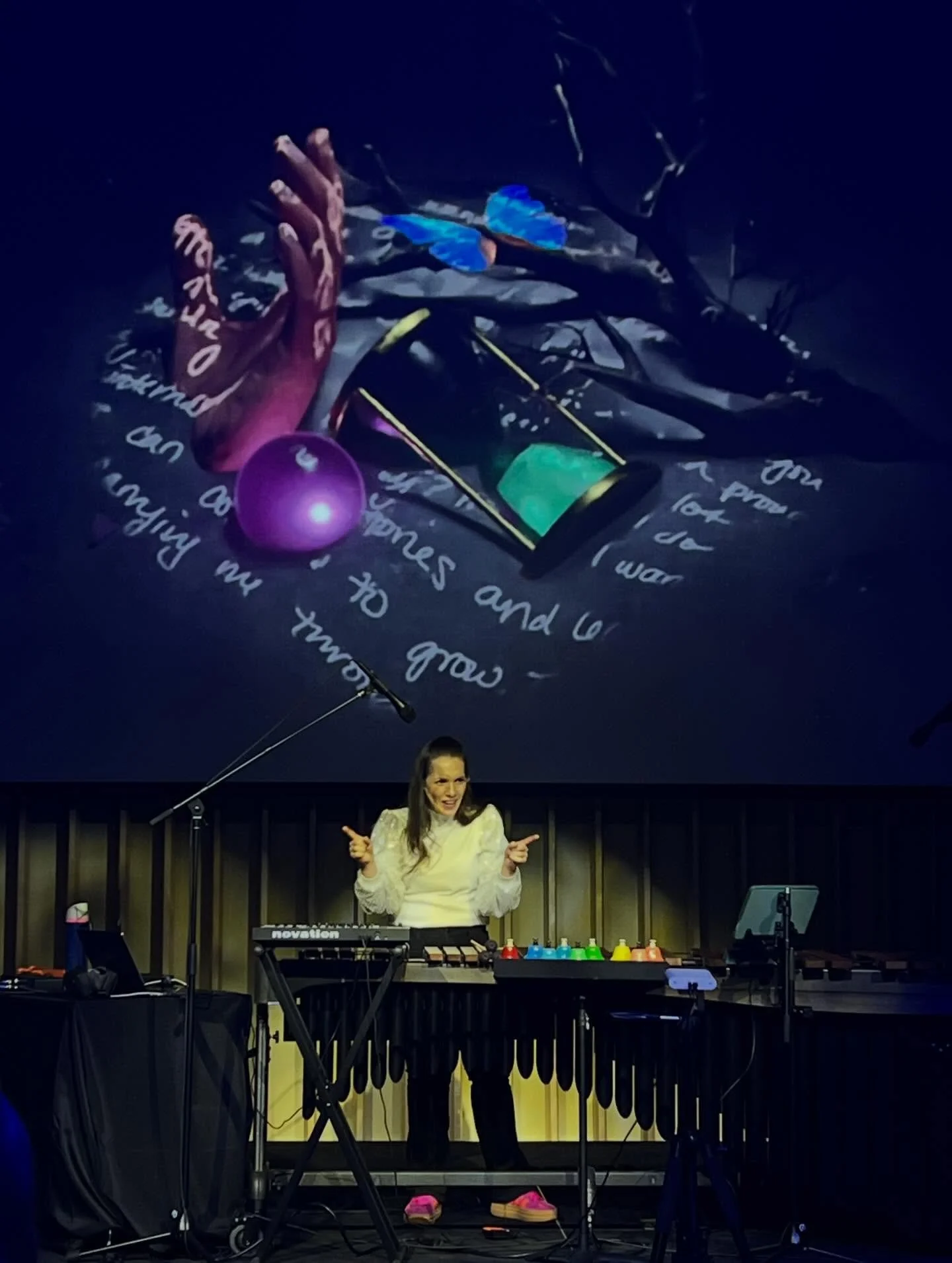 Residency photo dump! 

What a joy to explore Fort Wayne last week, to experience the beautiful @pearlartsfw and work with students from @pearlartsinnovationinstitute! 🧠 🎶 

🥁Big hugs to the extended percussion family at @pfwperc led by @keownperc