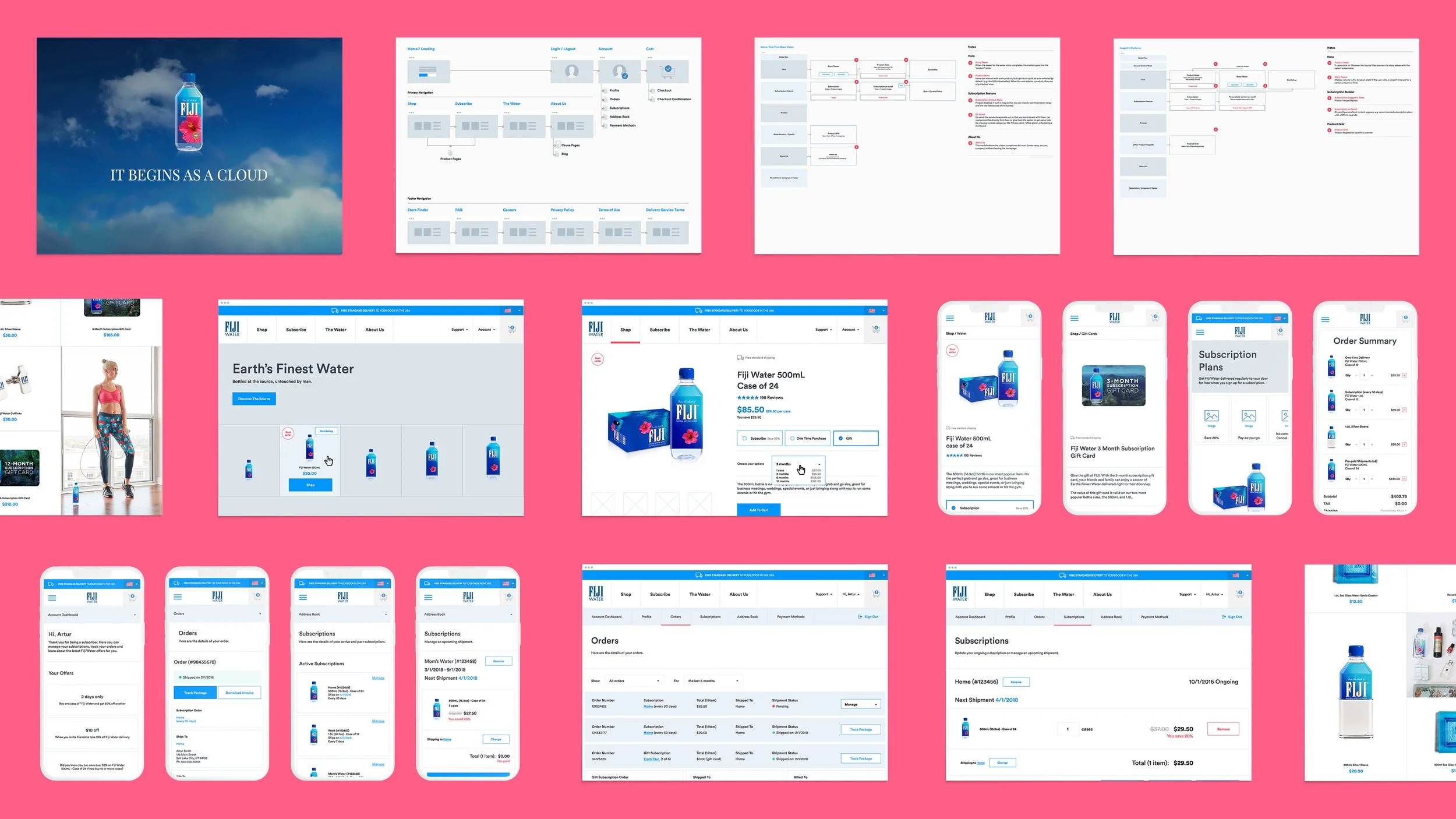 Fiji Water UX Strategy