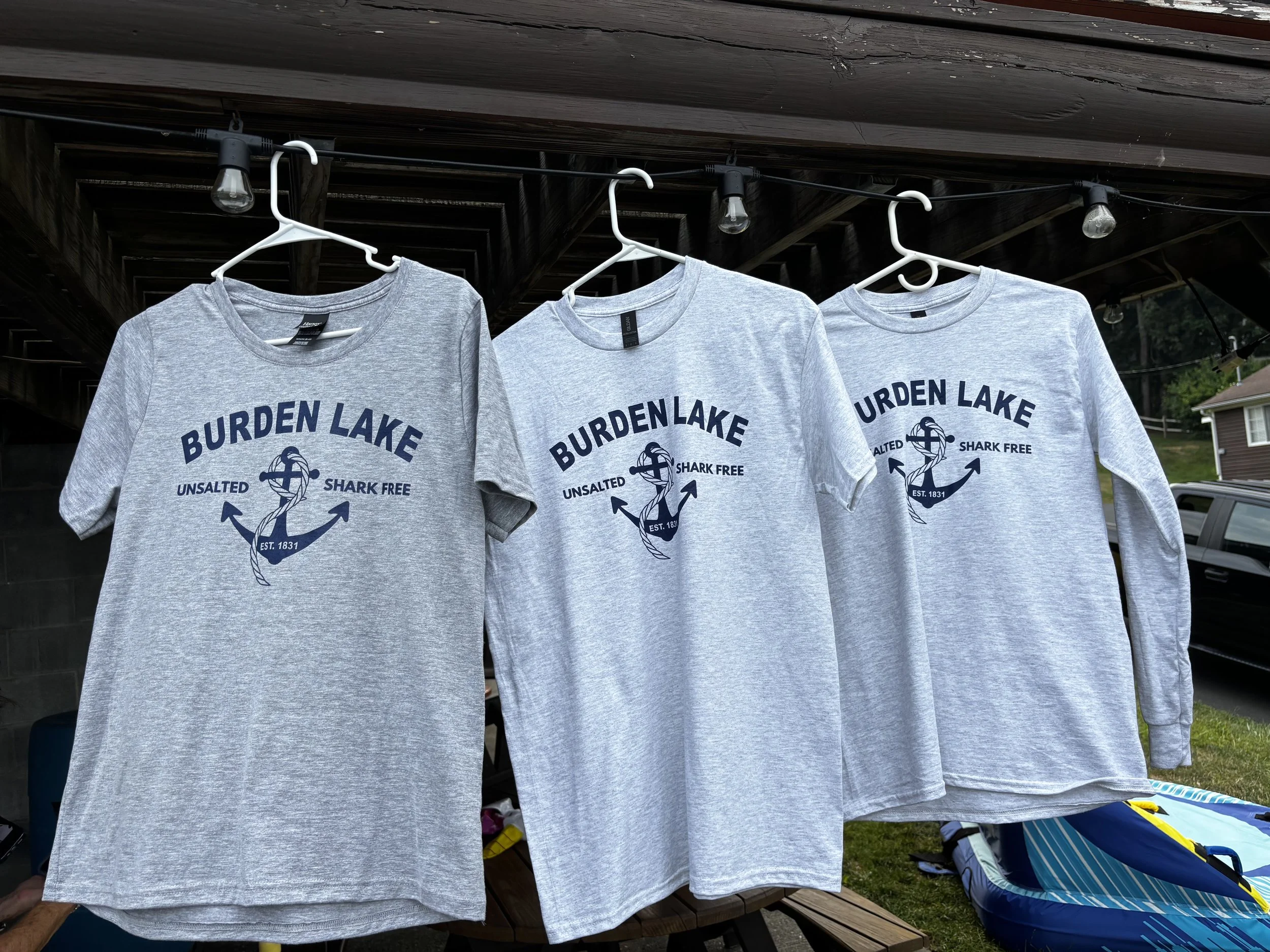 Short sleeve T-shirts $25
Long-sleeve T-shirts $28
Add $3 for 2XL and above