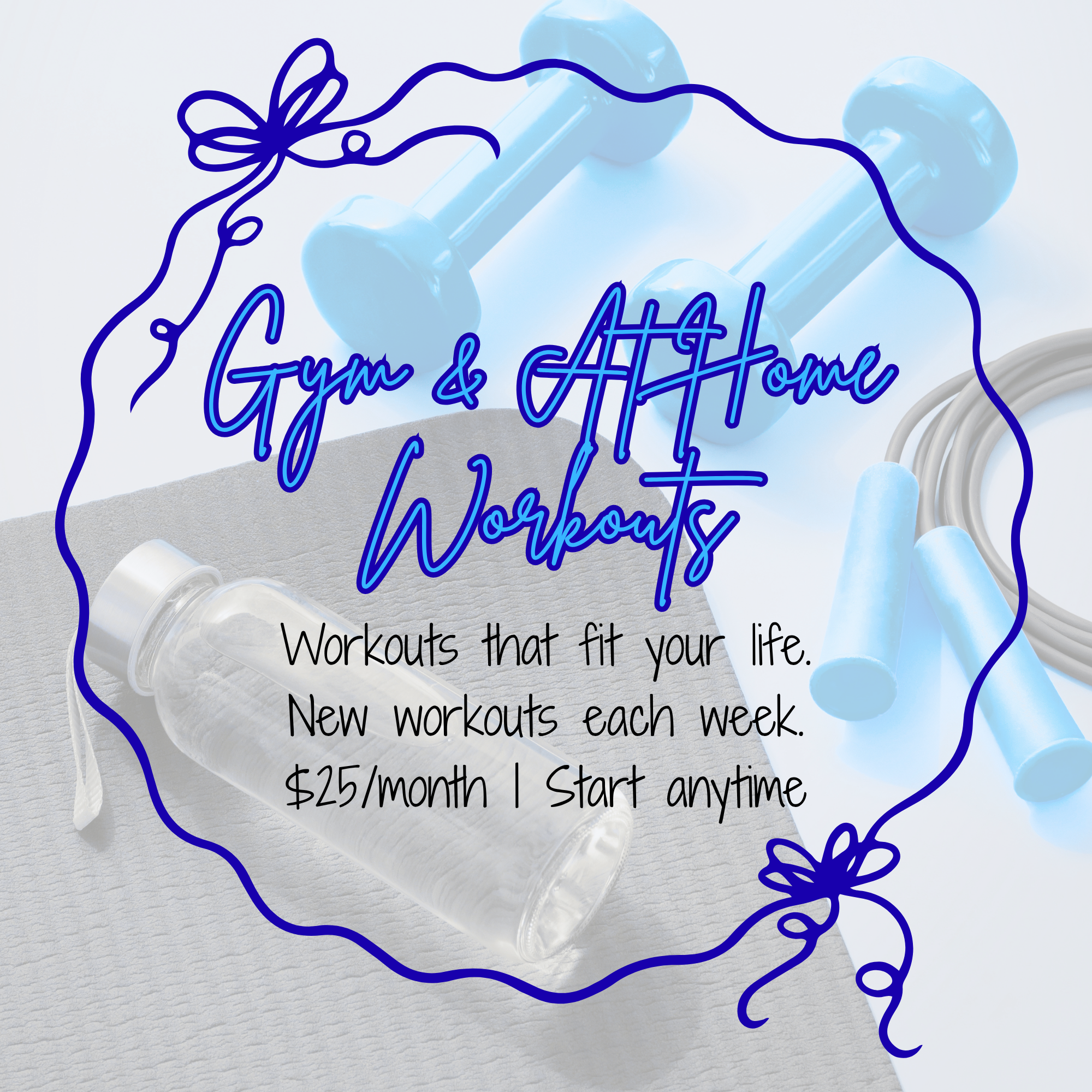 Gym & At Home Workouts