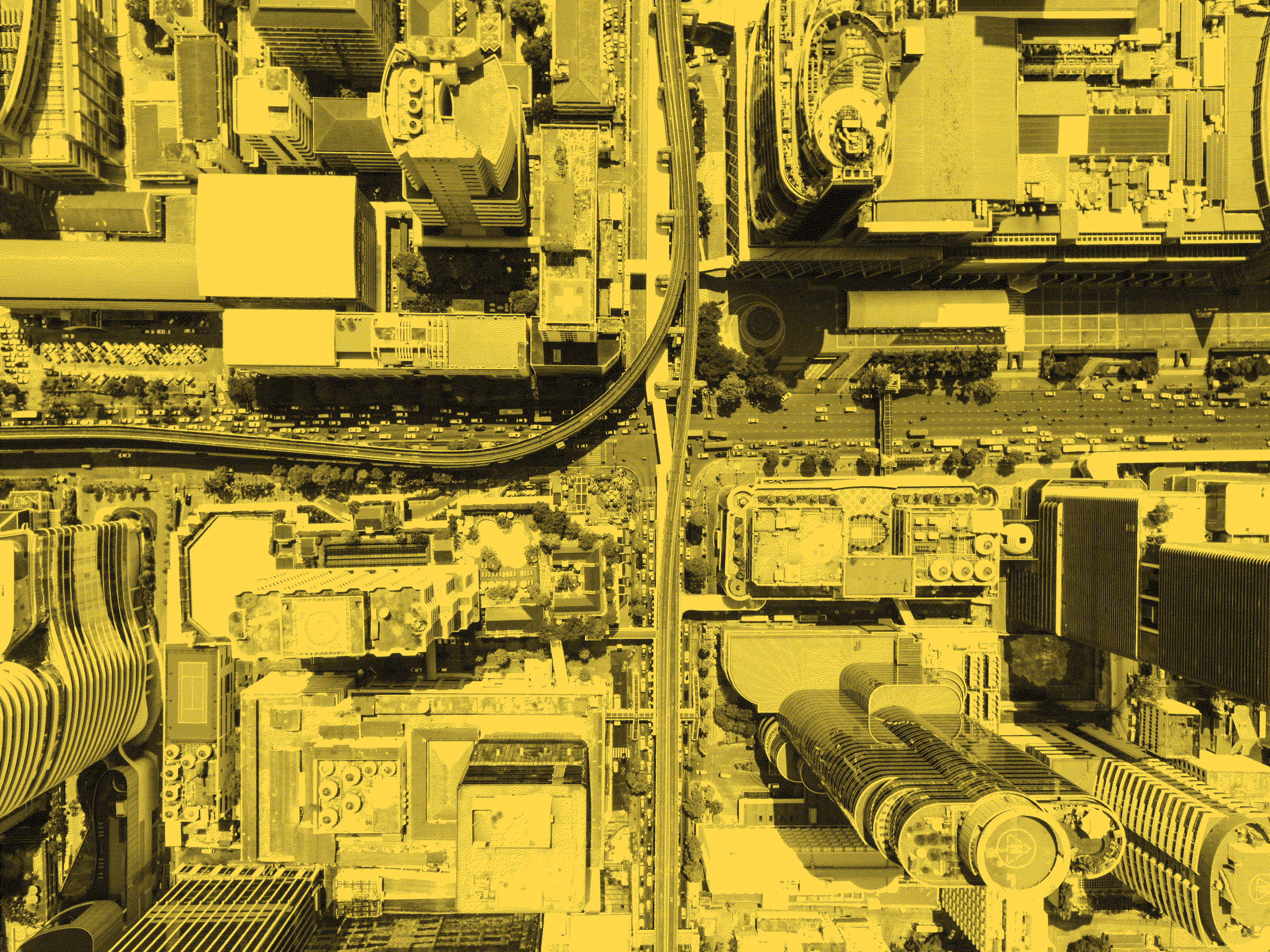 Aerial view of industrial operations — climate and carbon reporting services by Lifecycles