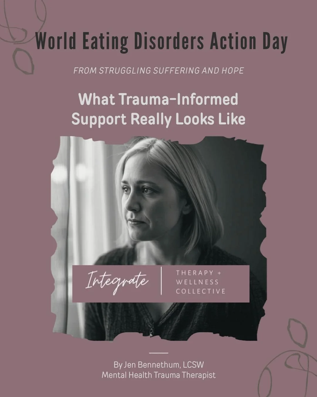 World Eating Disorders Action Day: What Trauma‑Informed Support Really Looks Like