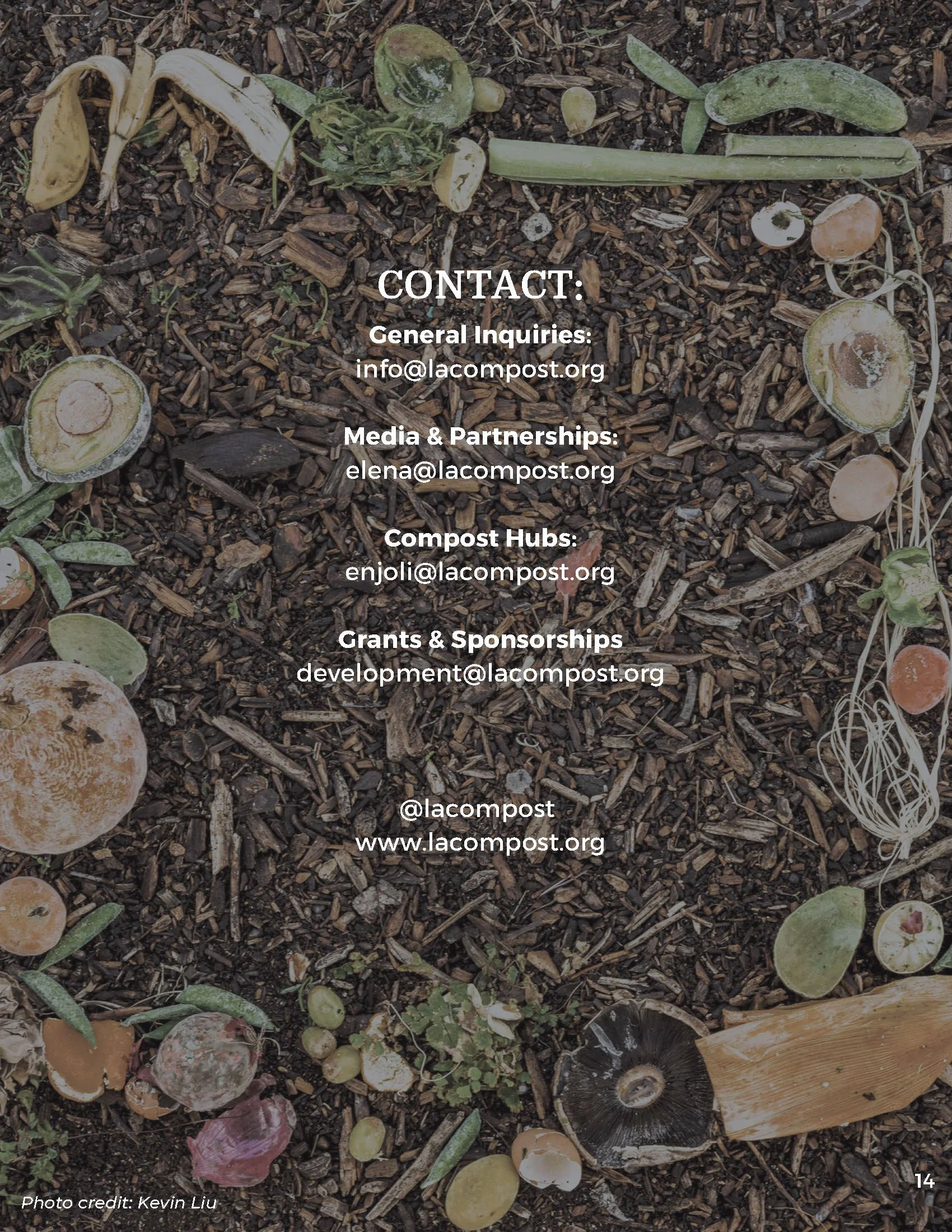 2022 ANNUAL REPORT —LA COMPOST