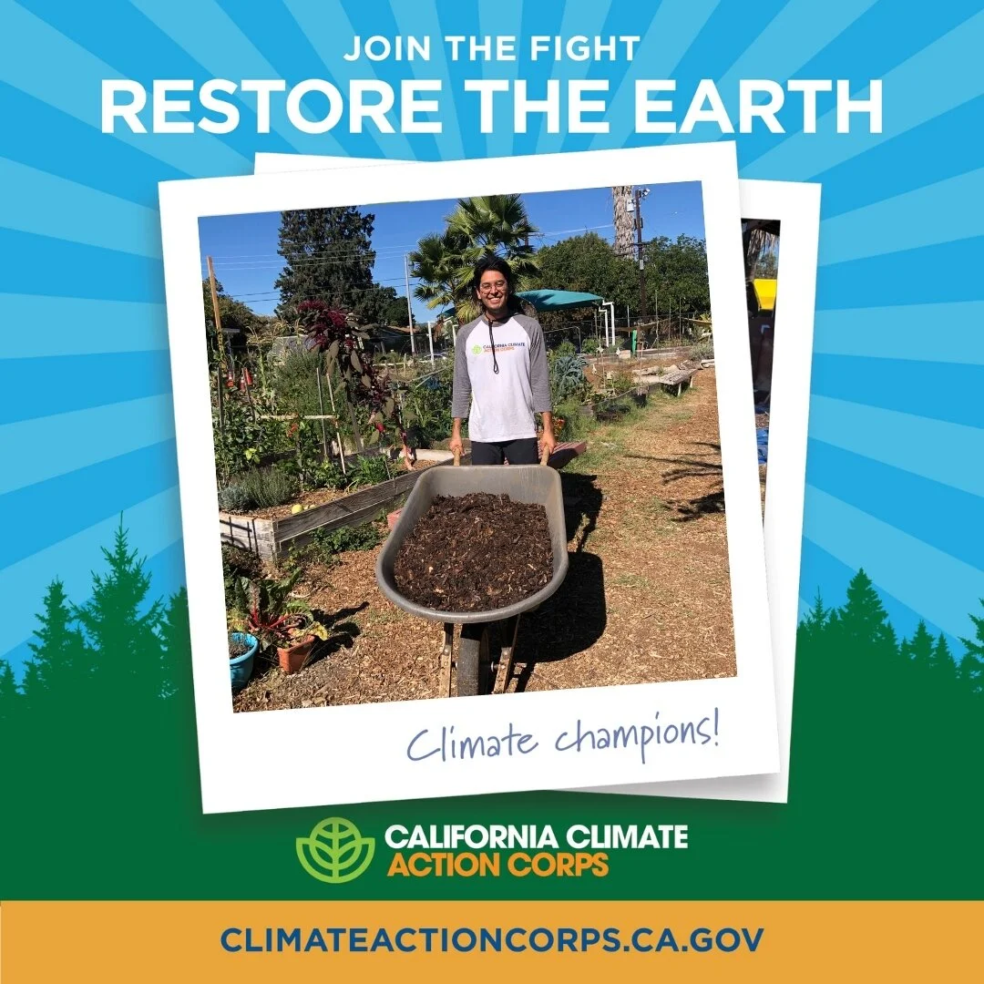 LA Compost is looking for dedicated individuals to spend the year (September 2023 to August 2024) joining us in our mission to reconnect Angelenos to the soil and one another. ⁠
⁠
As a #CaliforniaClimateActionFellow, you will gain experience with a c