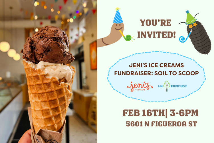 Jeni's Ice cream Fundraiser: Soil to Scoop