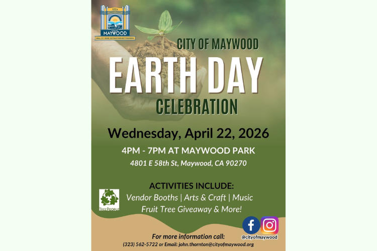 City of Maywood Earth Day 
