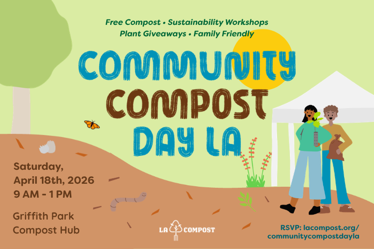Community Compost Day LA at Griffith Park Compost Hub