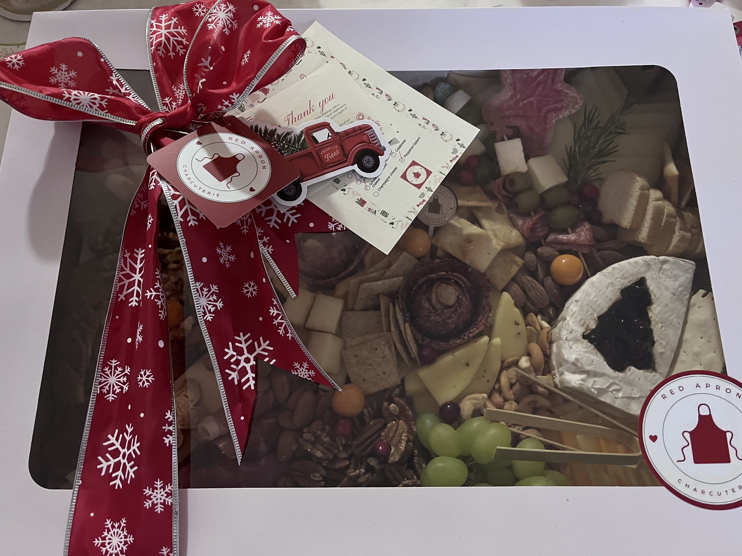 Christmas charcuterie box
