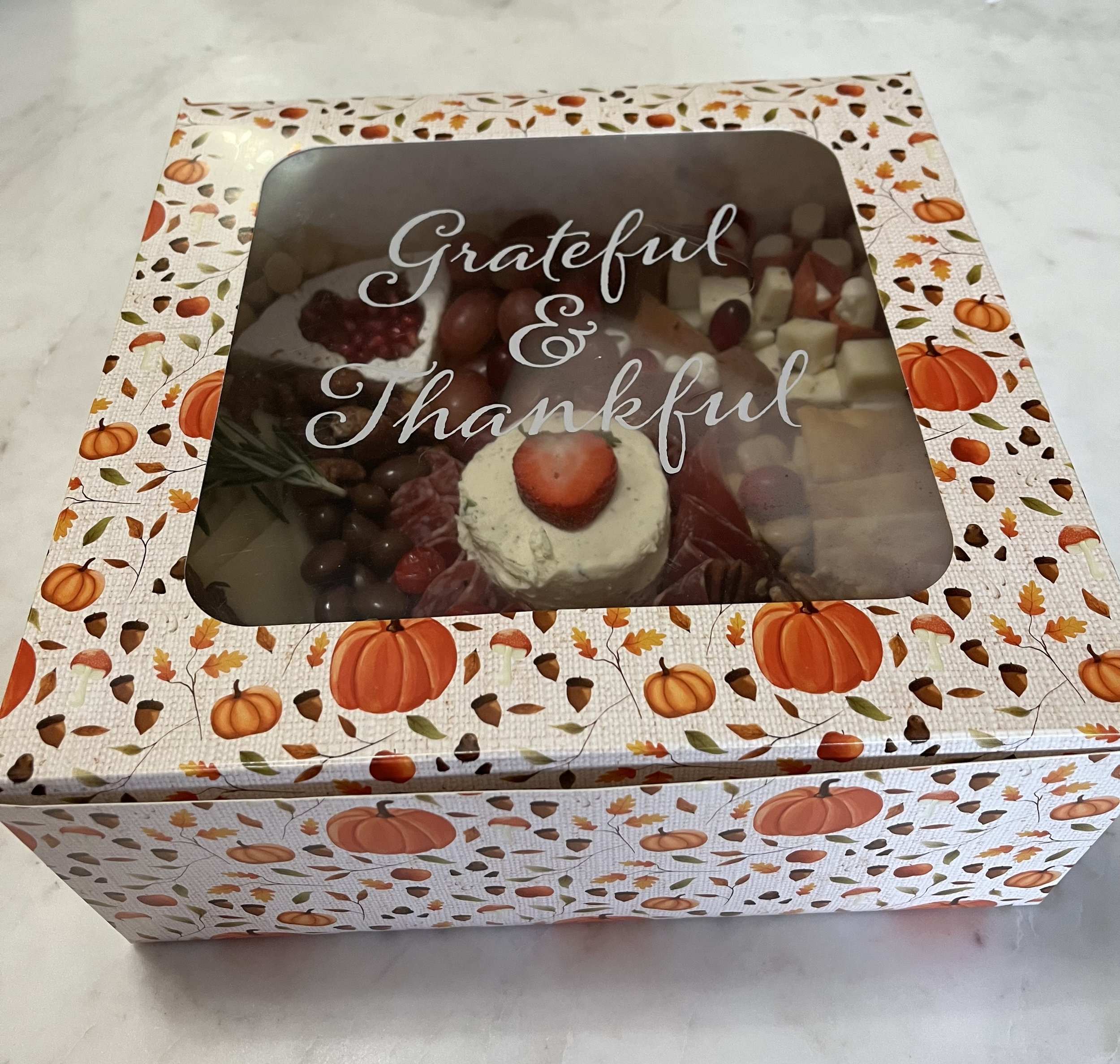 Thanksgiving charcuterie box