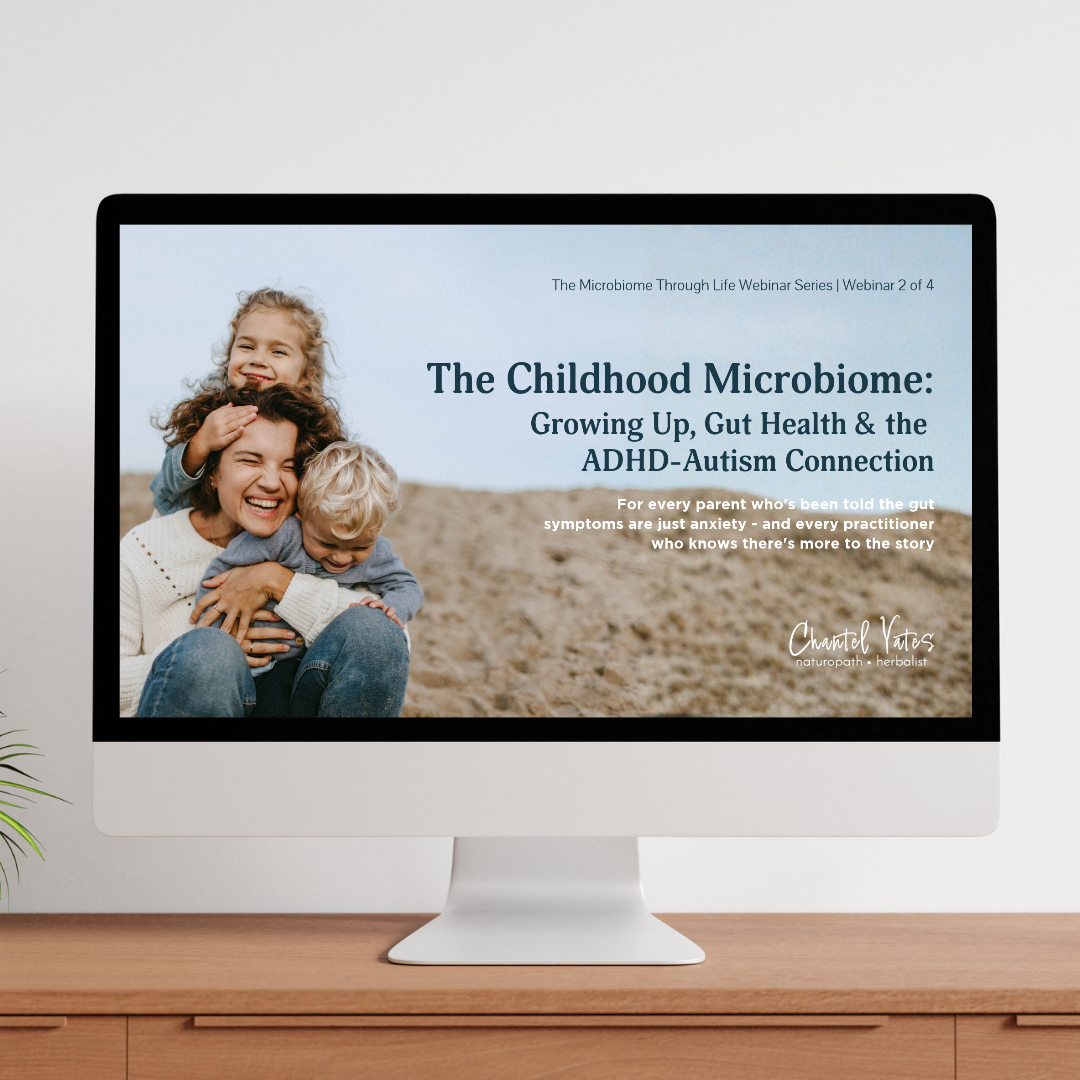 On-Demand Webinar: The Childhood Microbiome: Growing Up, Gut Health and the ADHD-Autism Connection with Chantel Yates
