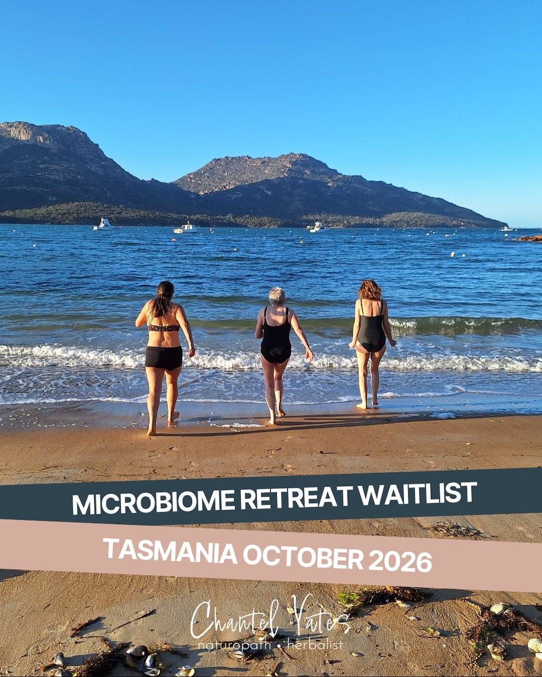 There&rsquo;s a particular kind of quiet that settles over you when you step away from the noise.

No phone pinging. No rush. Just morning swims in cold Tasmanian water, shared meals that nourish more than your gut, and conversations that meander lik