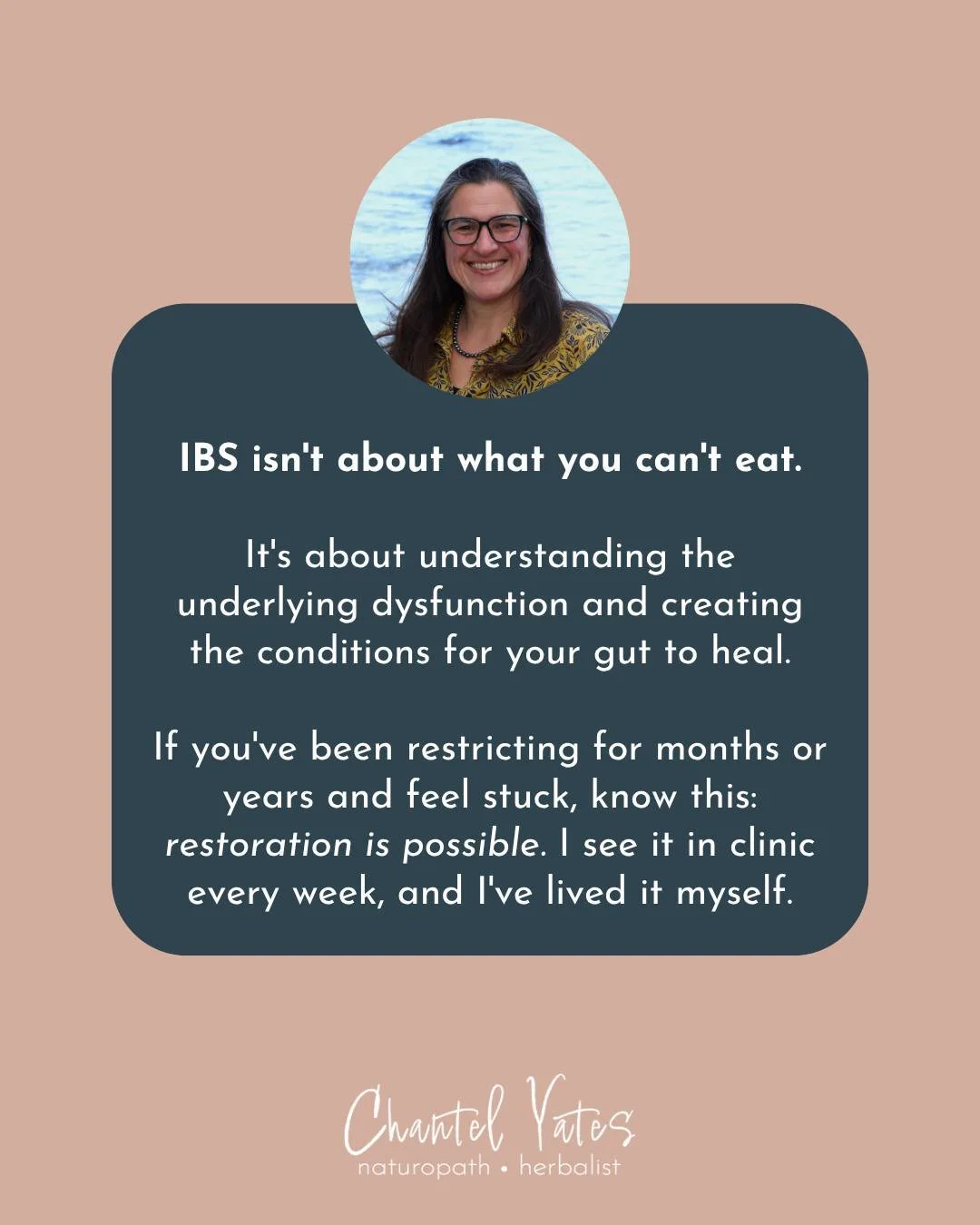 This month in clinic, I'm seeing a pattern I want to talk about.

So many people coming in with IBS who've been on restrictive diets - sometimes for years. Low FODMAP, low histamine, gluten-free, dairy-free, and often a combination of all of them.

T