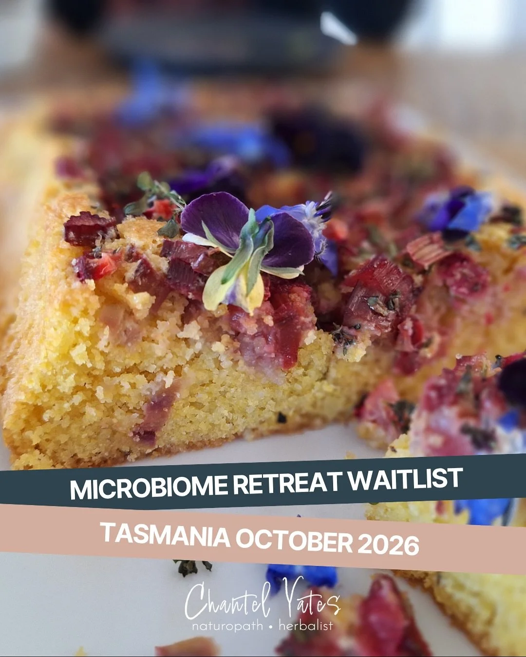 If you&rsquo;ve been waiting for a sign to prioritise yourself - this is it.

My Microbiome Retreat isn&rsquo;t about fixing or optimising.

It&rsquo;s about reconnecting. To your body&rsquo;s wisdom.
To the simple joy of being nourished - not just f