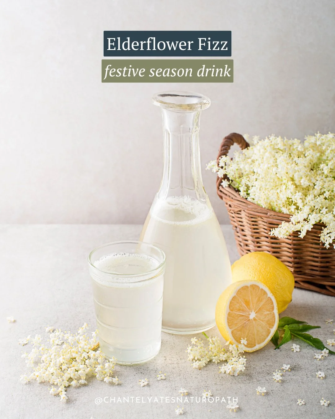 One of my favourite things about herbal medicine is the way herbs weave themselves into our yearly rituals ✨⁠
⁠
For us, Elderflower Fizz is a summer and Christmas tradition.⁠
Every year when the elderflowers are blooming, we brew a big batch &ndash; 