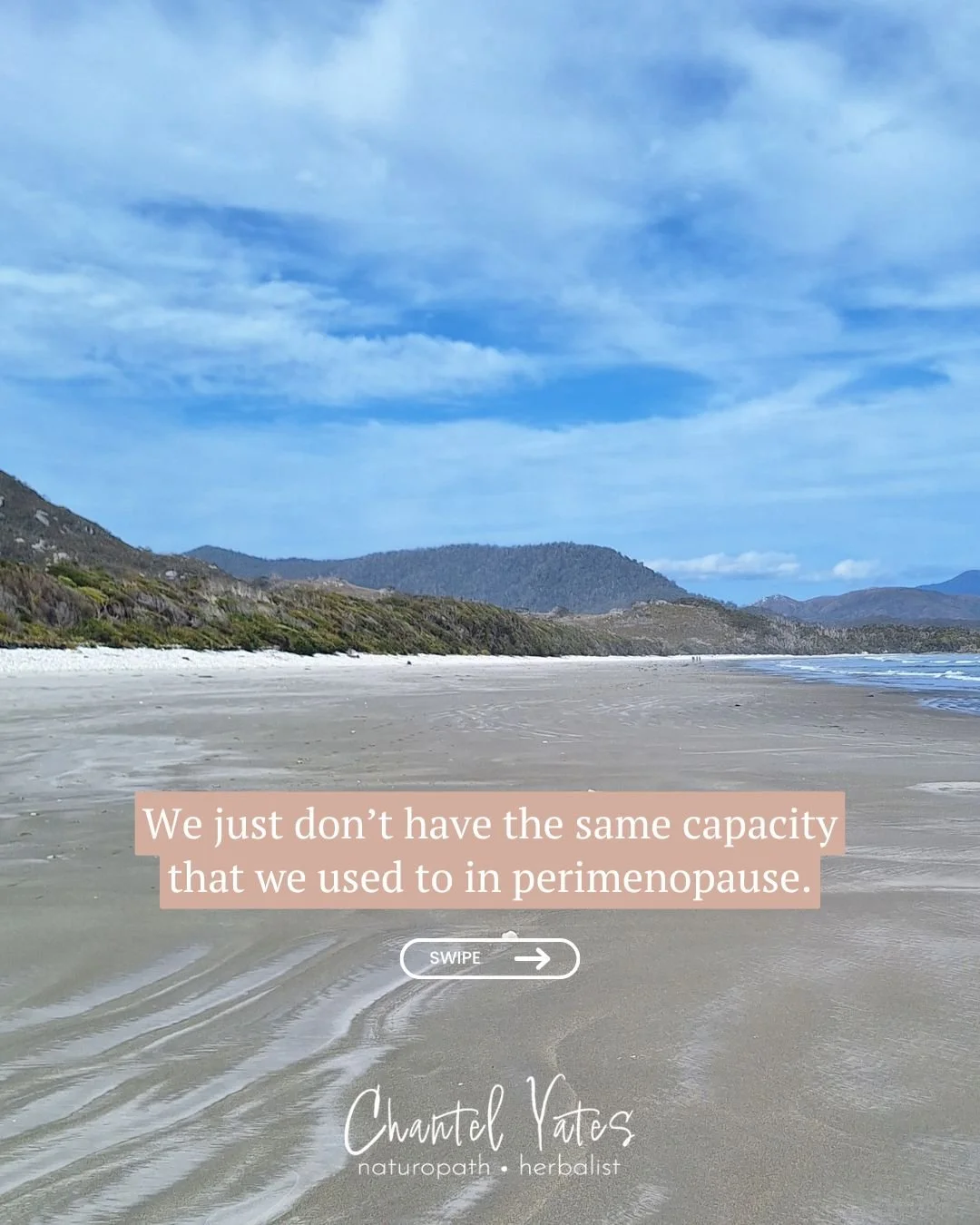 Perimenopause asks something different of us ⬇️

As oestrogen begins to decline, many women notice they simply don&rsquo;t have the same capacity they once did.

The strategies that worked in their 20s and 30s, pushing through fatigue, saying yes to 