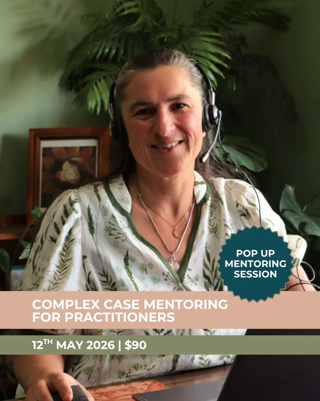 I&rsquo;m so excited to be offering 2 pop-up sessions this May only ⏳

And the truth is&hellip; they will not happen again.

These are small, focused, intentionally affordable one-off sessions.

One for practitioners and one for patients - created to