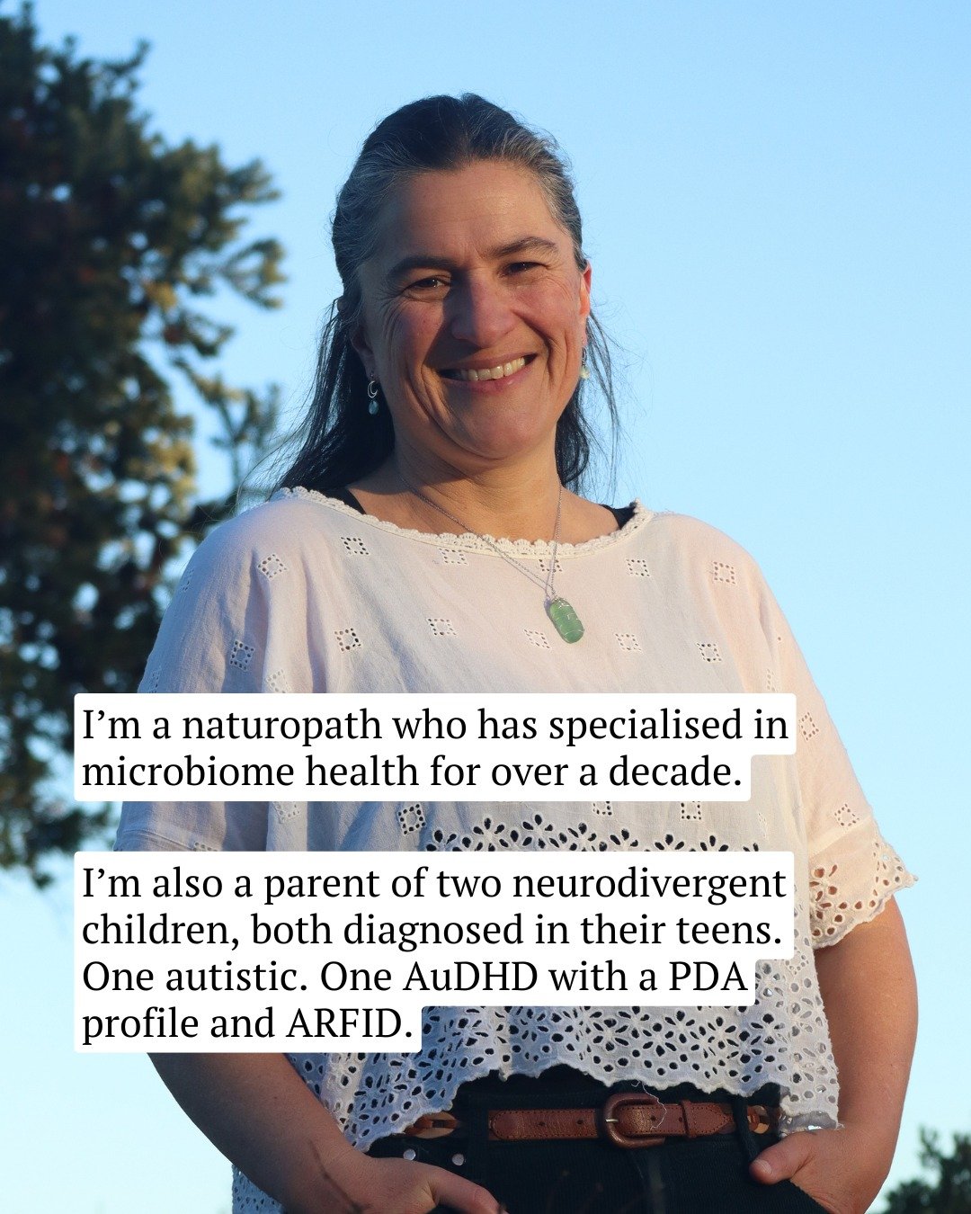 This one is deeply personal for me.

I&rsquo;m a naturopath who has specialised in microbiome health for over a decade, but I&rsquo;m also a parent of two neurodivergent children, both diagnosed in their teens. One autistic. One AuDHD with a PDA prof