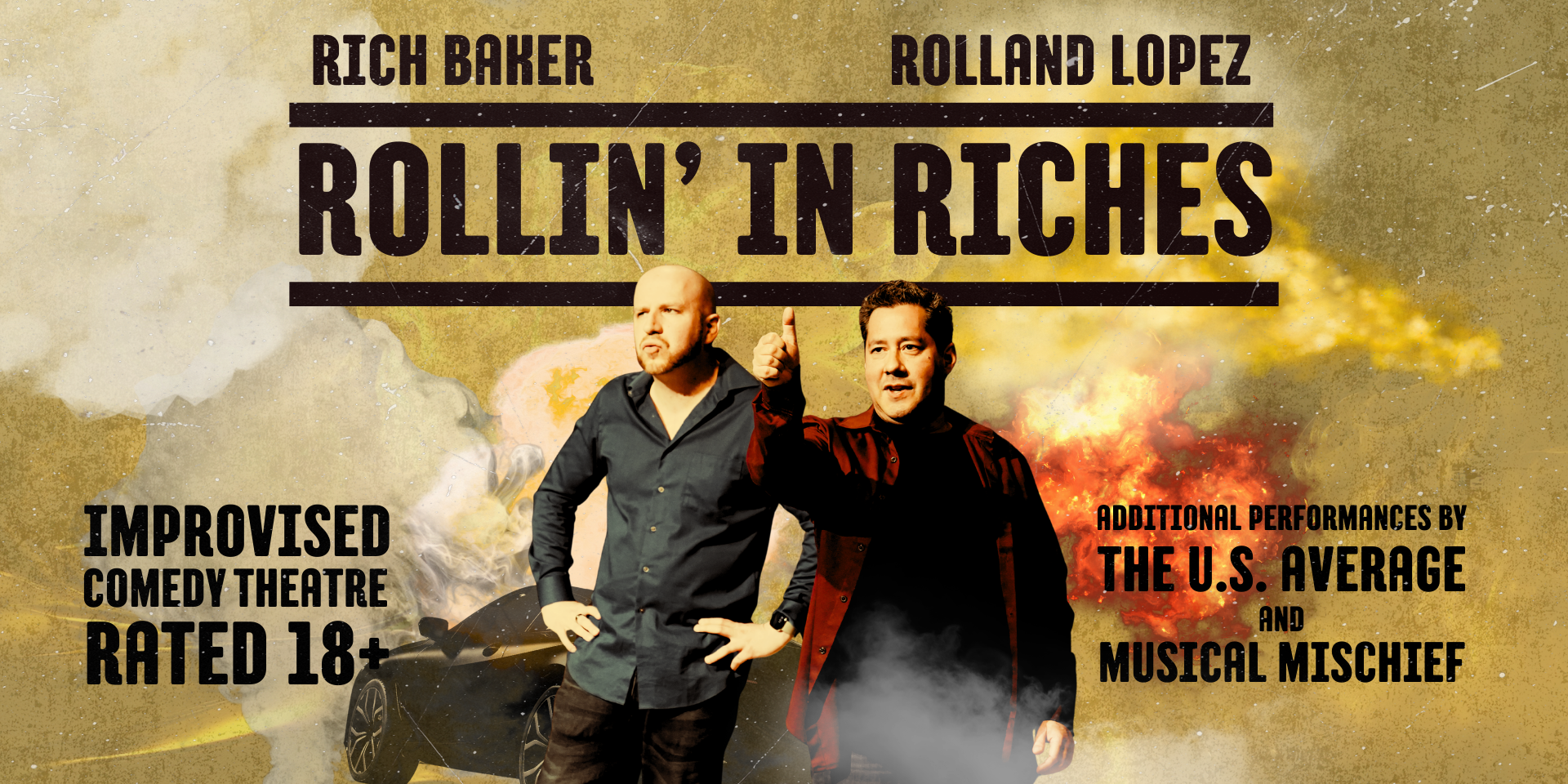 Rollin' in Riches - Improv show as The U.S. Average - Boise, ID
