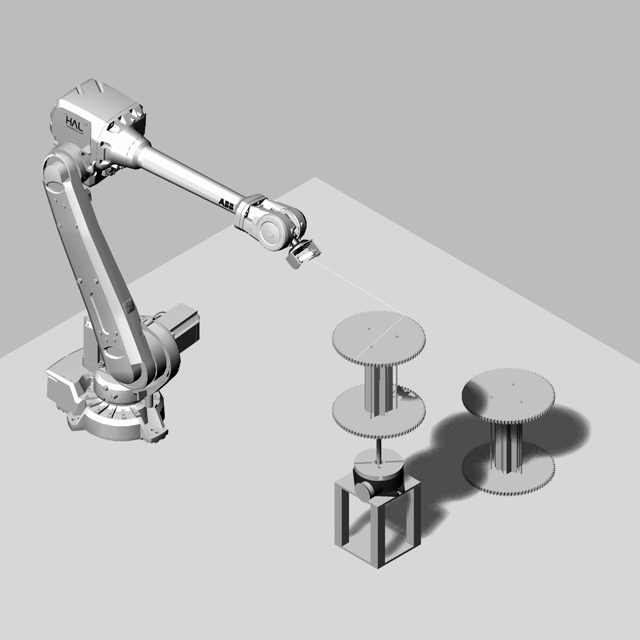  Robotic Weaving Simulation 