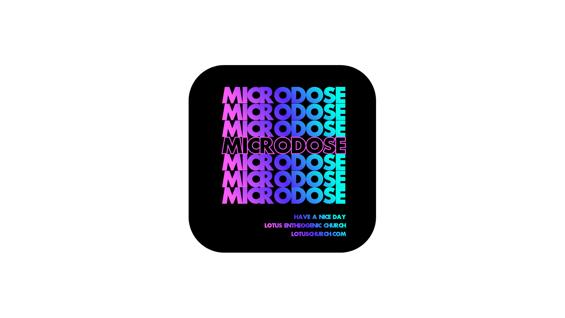 Pre-Order Microdose Tote Bag