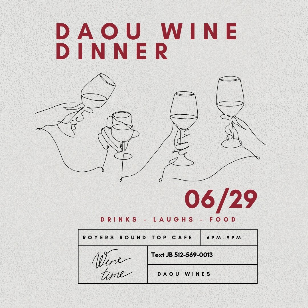 🍷 Daou Wine Dinner 🍷
Sunday, June 29 | 6&ndash;9 PM

Join us for an unforgettable evening of perfectly paired wines and a five-course culinary experience featuring selections from Daou Vineyards.

Course 1:
Watermelon Salad with Cucumber, Red Onion