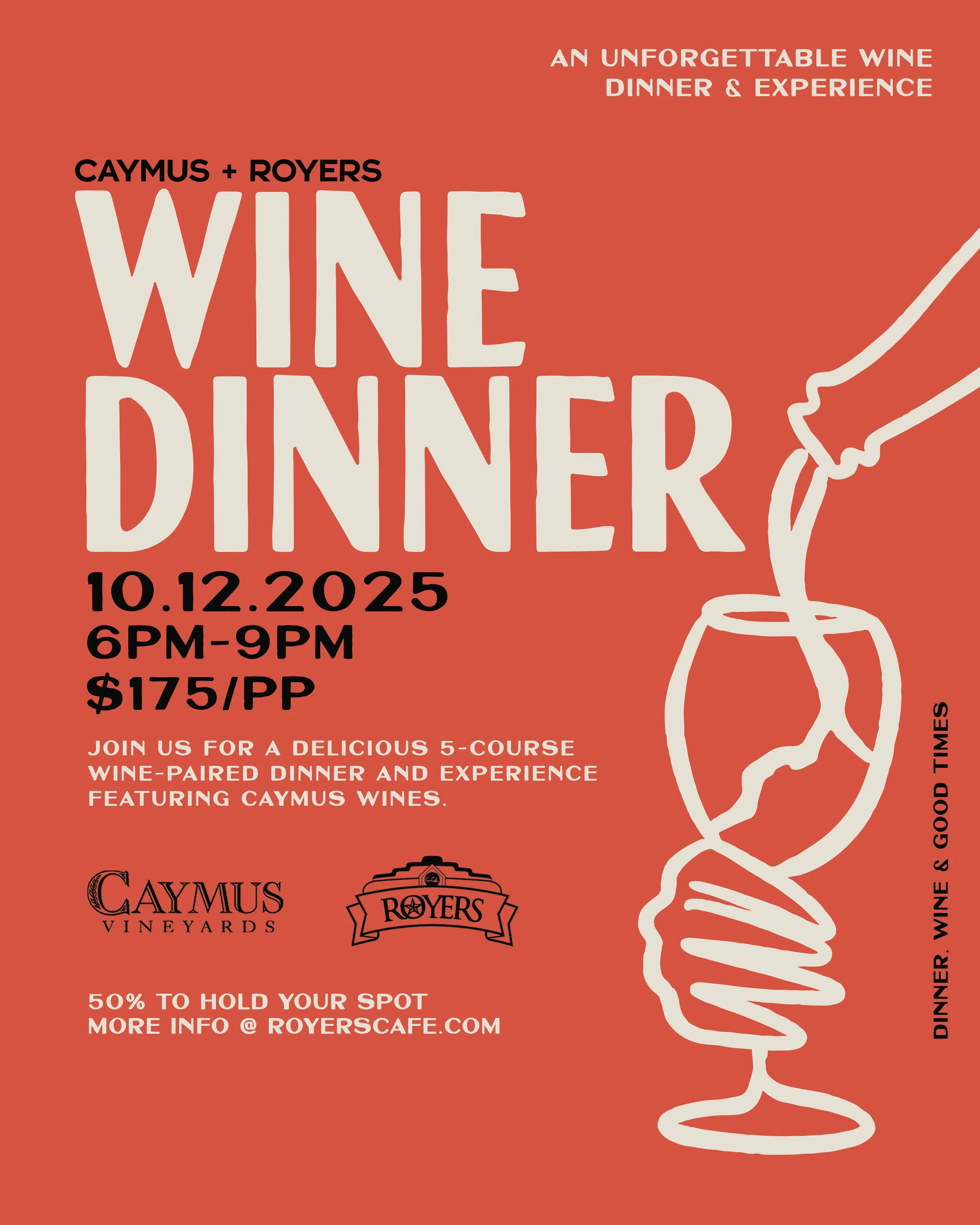 Caymus Wine Dinner