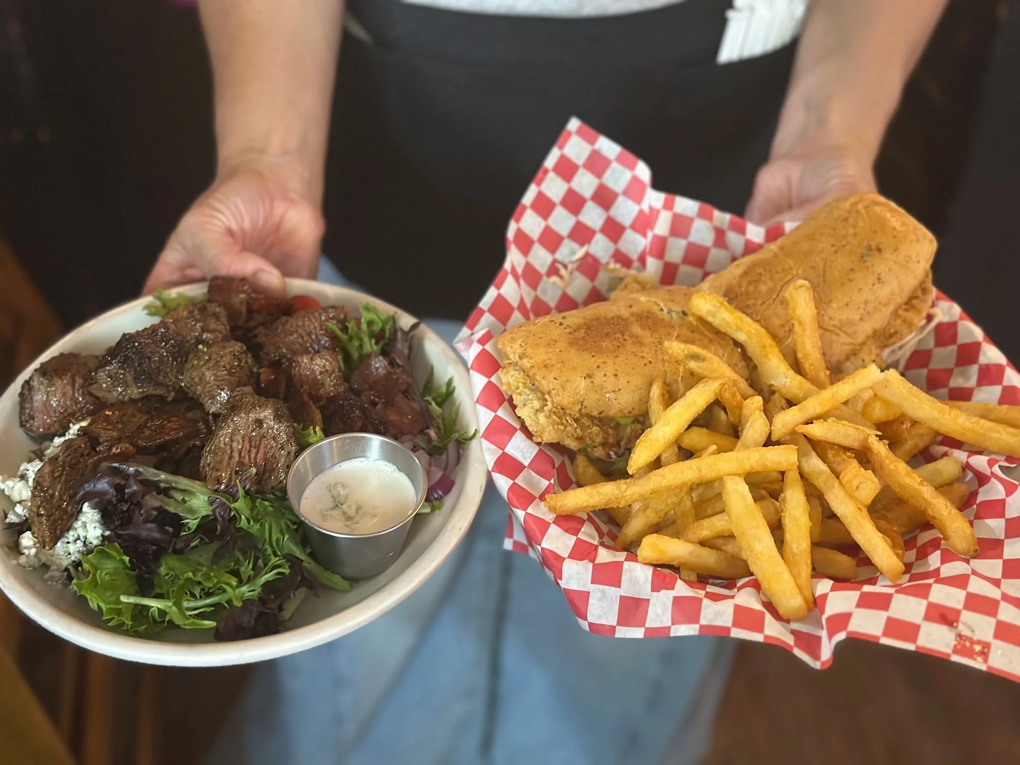 Salads, sandwiches, and all your lunchtime favorites. Come see us in Round Top cause we&rsquo;re serving up the good stuff!🍴
.
.
.
#bigtastetinytown #roundtoptx #royersroundtopcafe