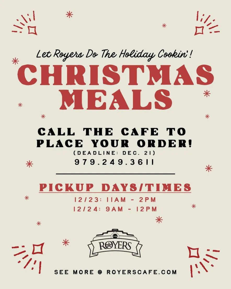 🎄✨ Christmas Eve Update ✨🎄

We&rsquo;re open today from 9am to 12pm for preordered Christmas meal pickup.

🎅 Closed tomorrow on Christmas Day so our team can celebrate with family.

🎉 Back open December 26 from 3pm to 9pm and ready to serve you!
