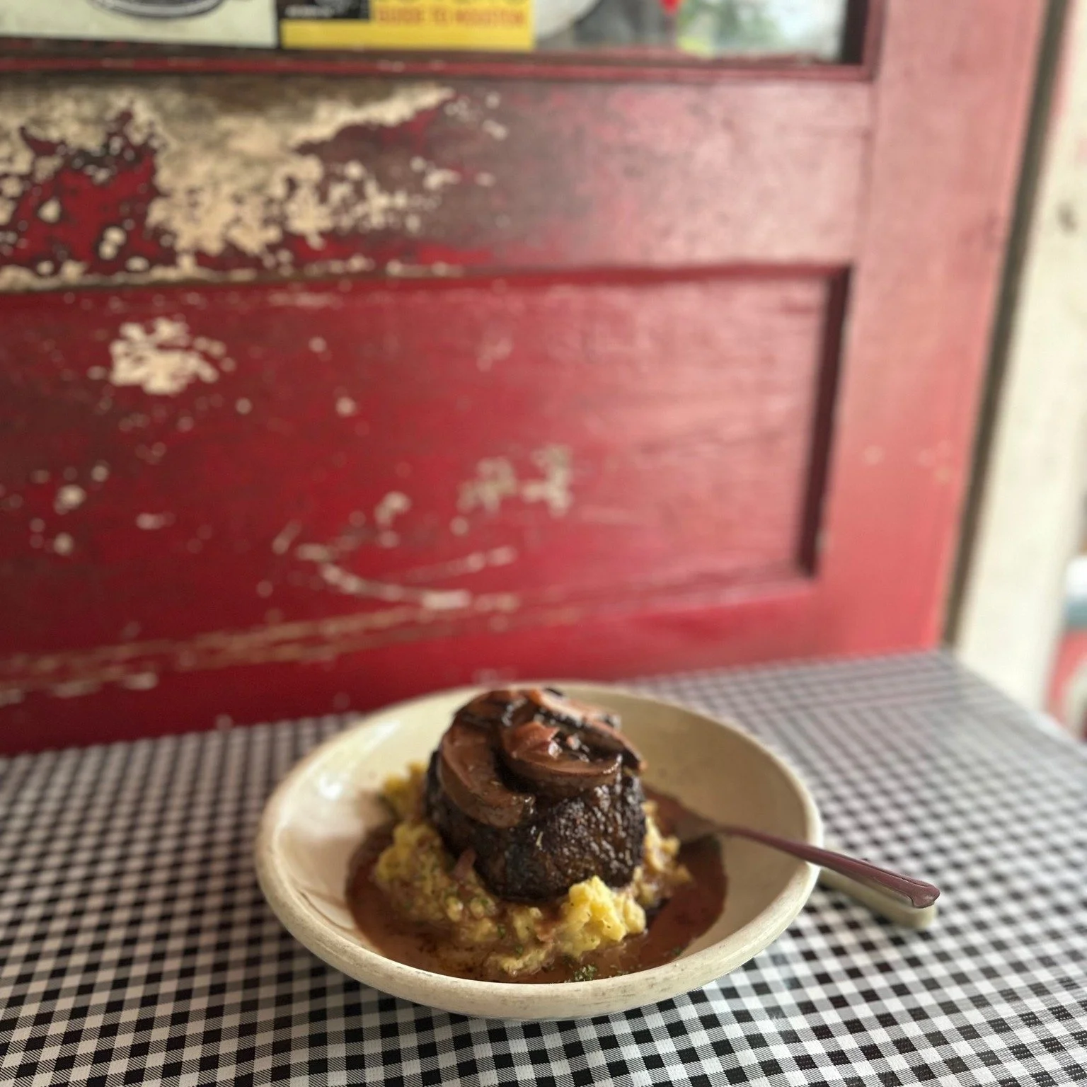 🥩 It&rsquo;s a good day for our Steak Special.

Enjoy a 10oz center cut filet cooked to perfection.

📞 Call the Caf&eacute; to get on our priority seating list. 979-249-3611
Open today from 11am to 3pm for lunch and dinner 5pm to 9pm.
.
.
.
#royers