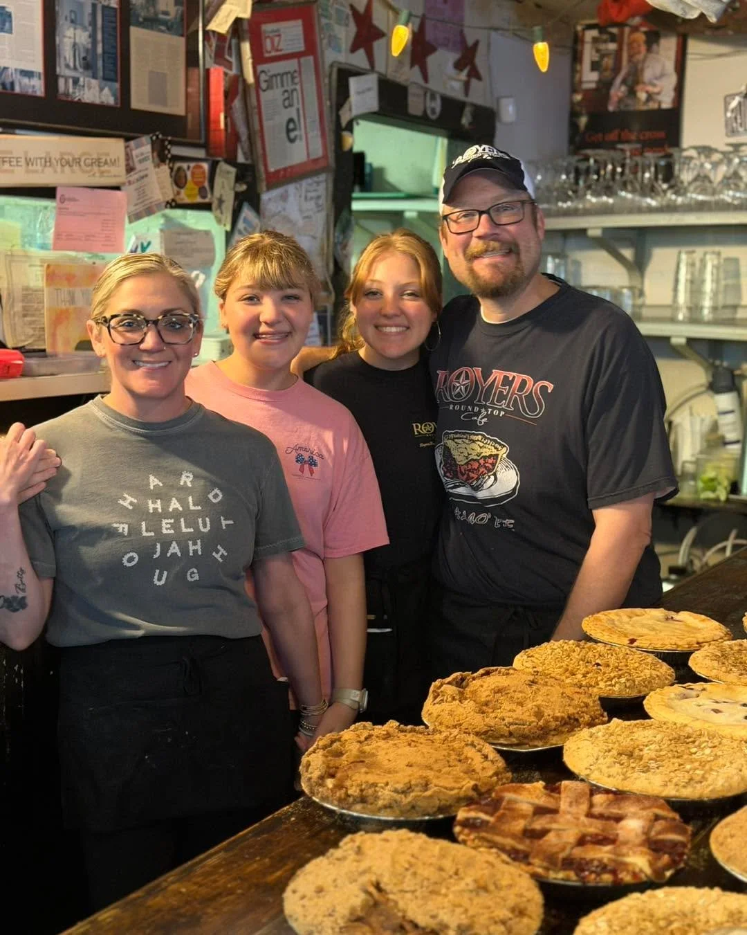 Happy Easter from our family to yours. ✝️🌷

We are closed today to celebrate with family and friends. We are so grateful for each and every one of you! 💛
.
.
. #bigtastetinytown #royersroundtopcafe #roundtoptx