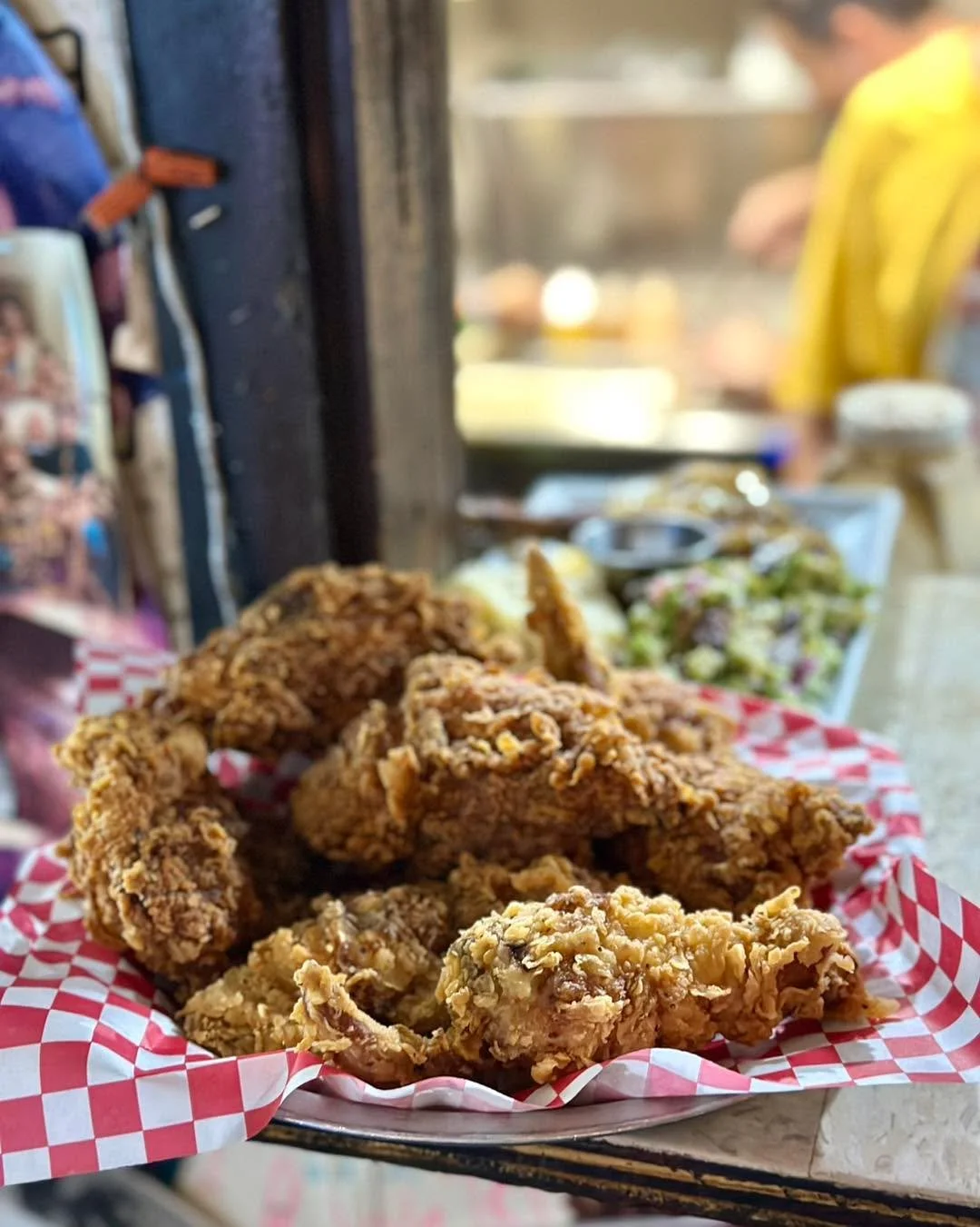 🍗 Fried Chicken Done Right.

Crispy on the outside, juicy on the inside, and served hot just the way it should be. Join us today for our Sunday Fried Chicken Special featuring four pieces of golden fried chicken, creamed corn, and mashed potatoes.

