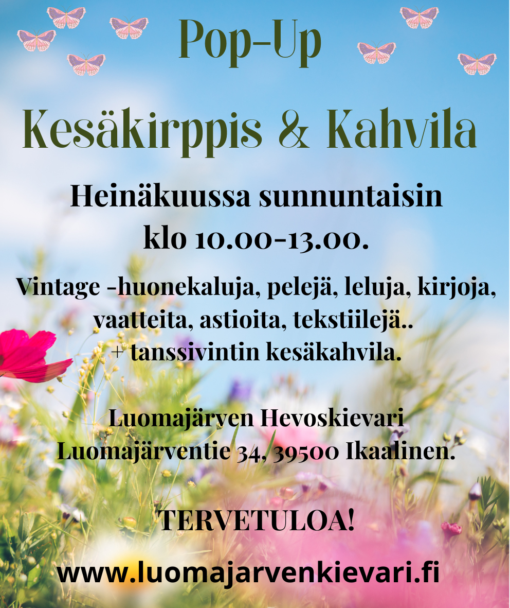 Pop-Up Kesäkirppis &amp; Kahvila