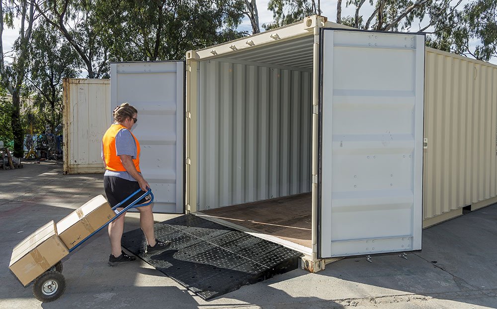 Shipping Container Ramps — Containers First