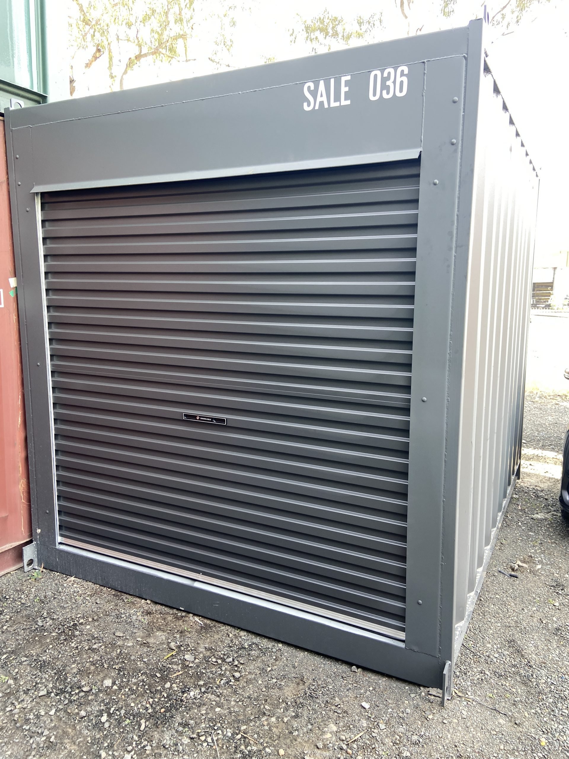 3m GP Shipping Container with Roller and PA Door Ideal For Secure Shed