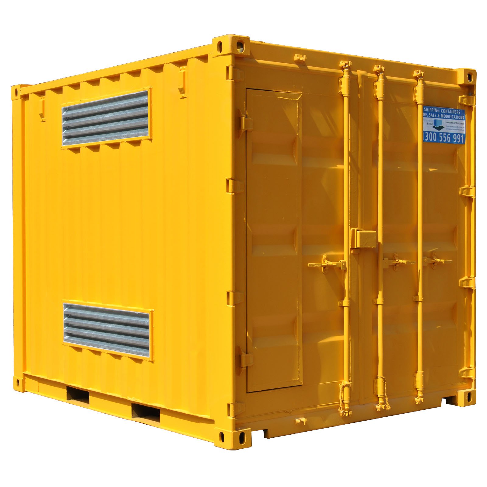 10ft GP Shipping Container with Roller Door — Containers First