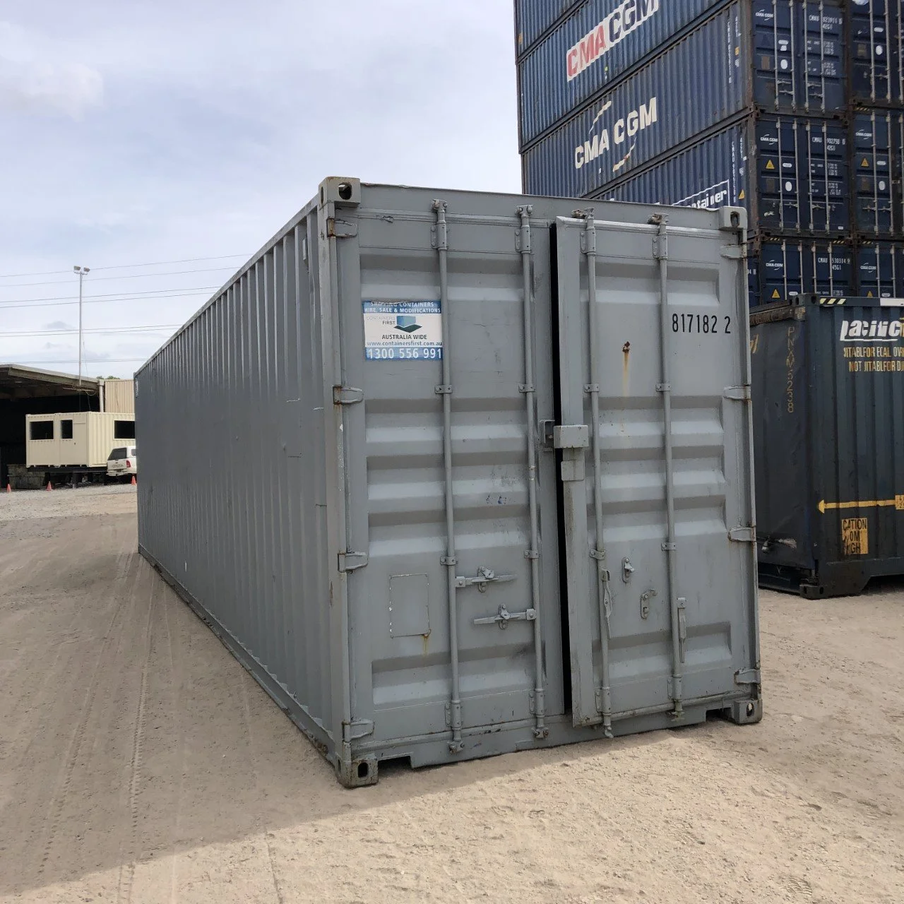 40ft HC New Single Use Shipping Container — Containers First