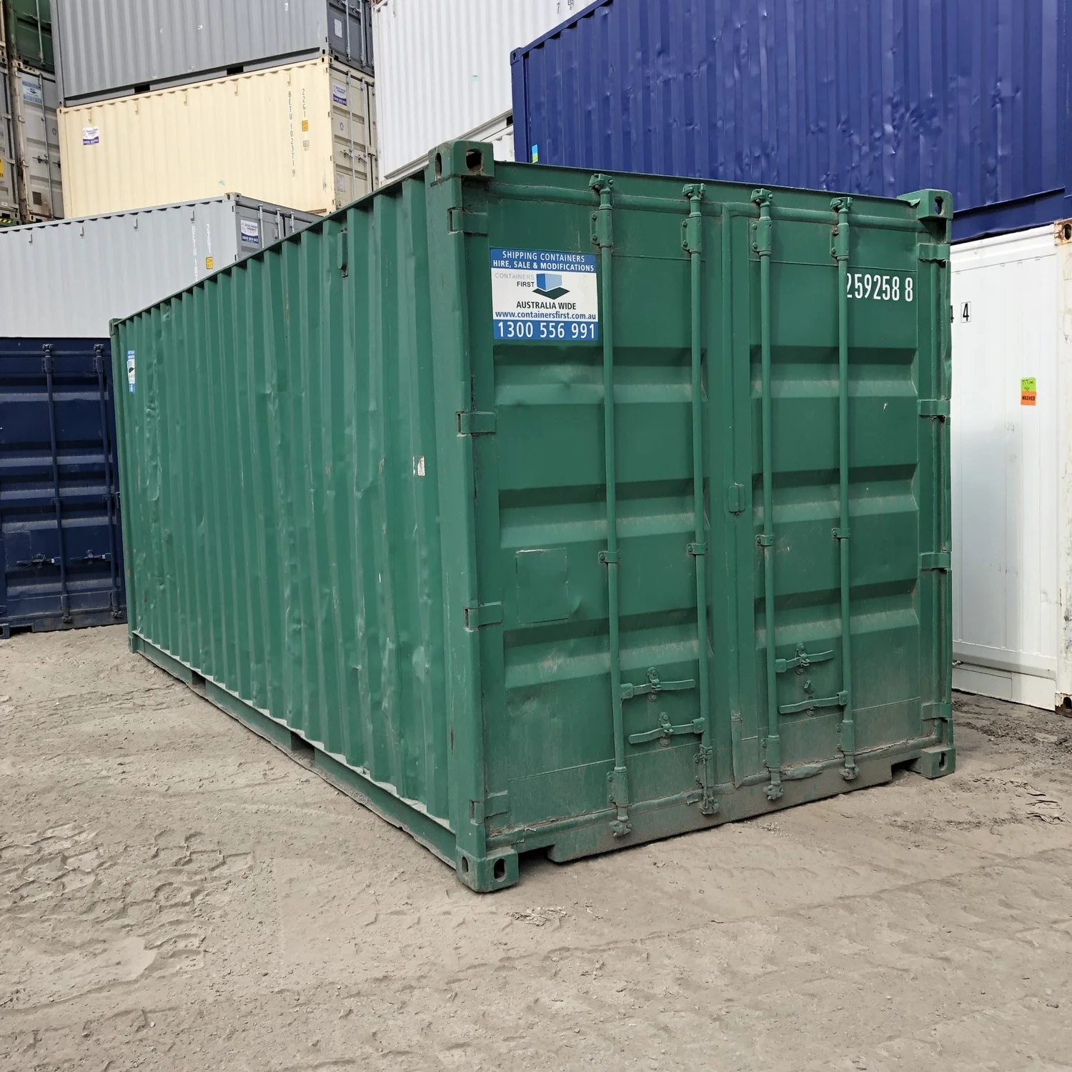 Shipping container Rubber Ramp — Containers First