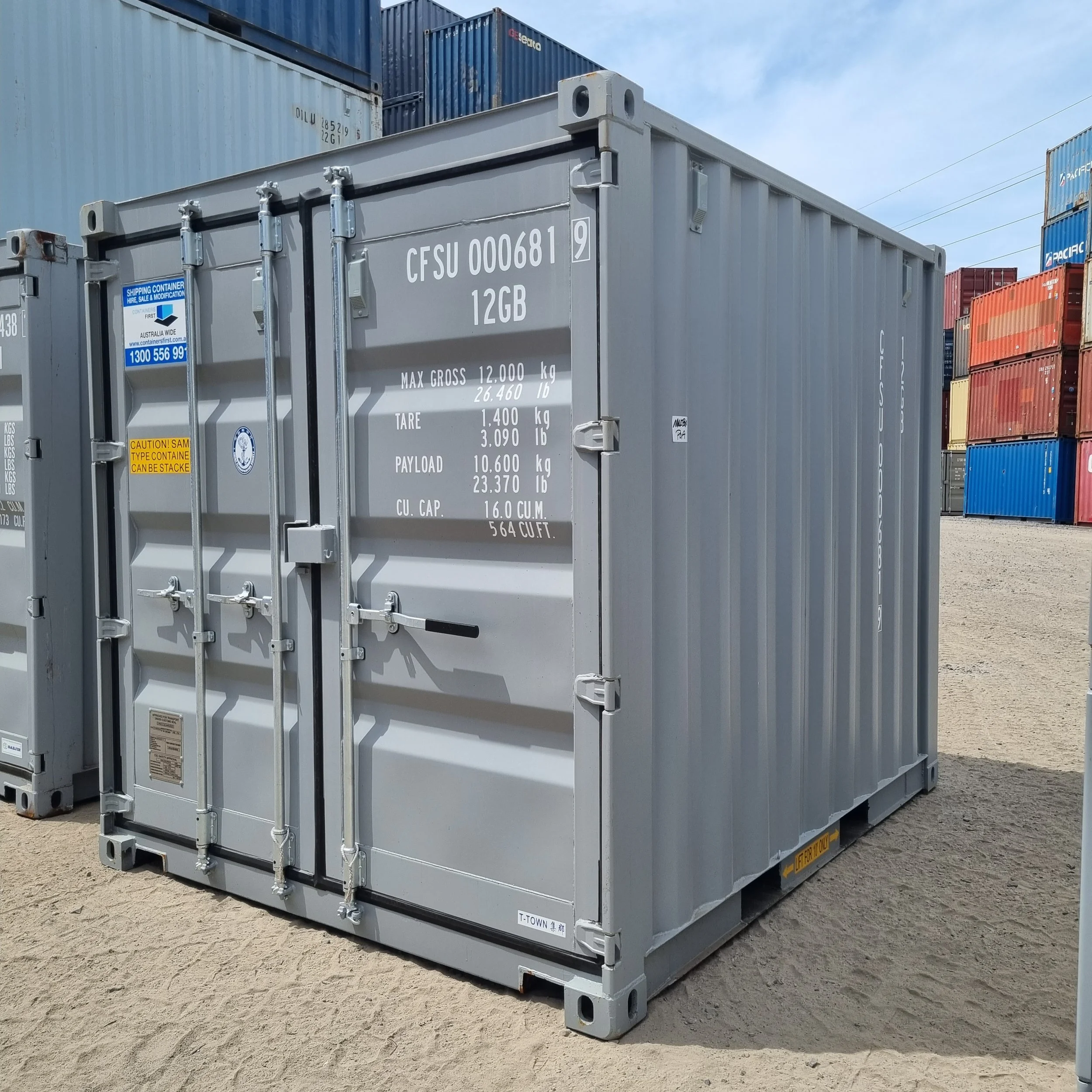 Single Container Store 20FT GP SINGLE TRIP (NEW) SHIPPING CONTAINERS — Containers First