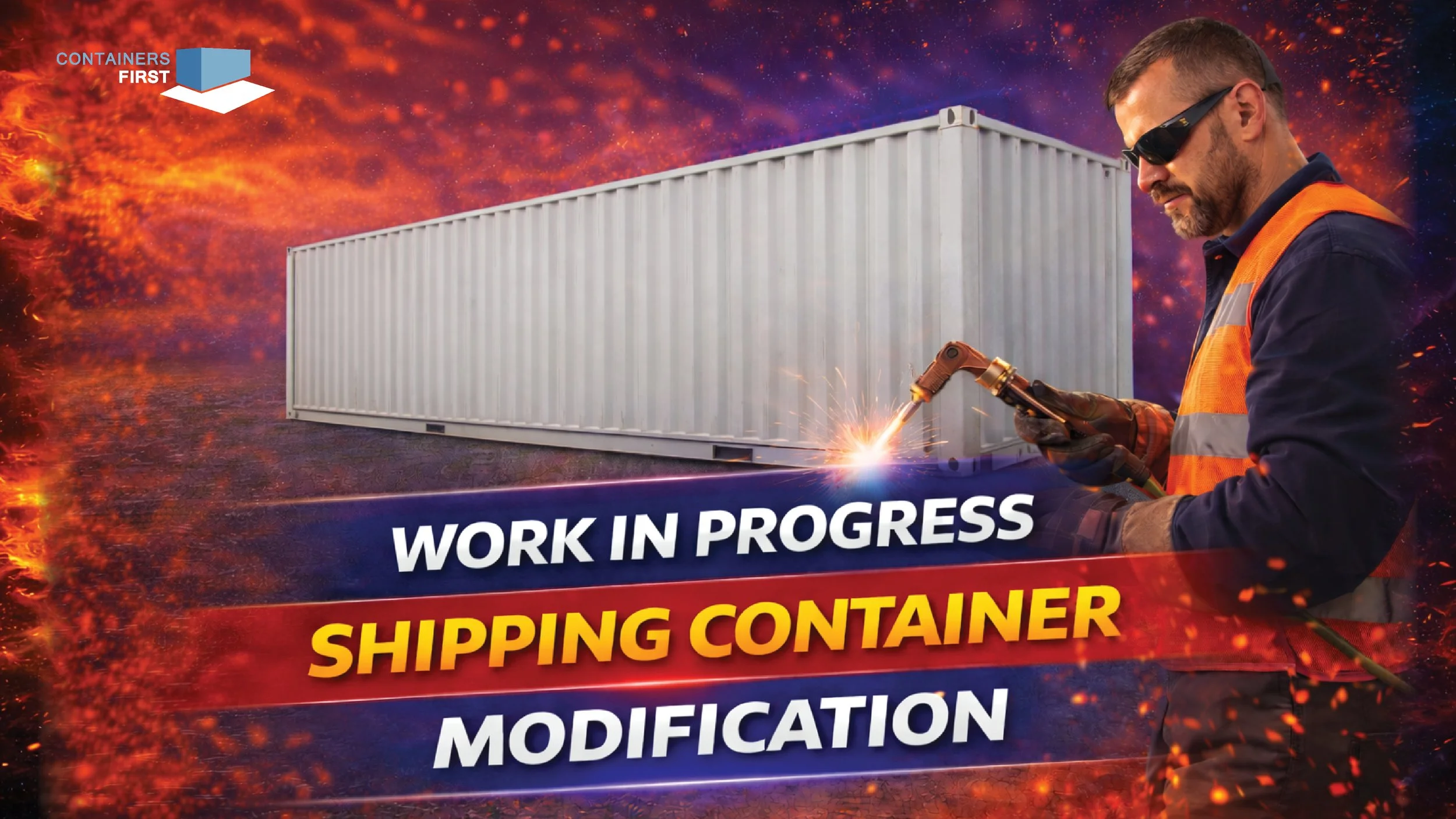 How We Turned Two 40 Foot Shipping Containers into One Functional Space