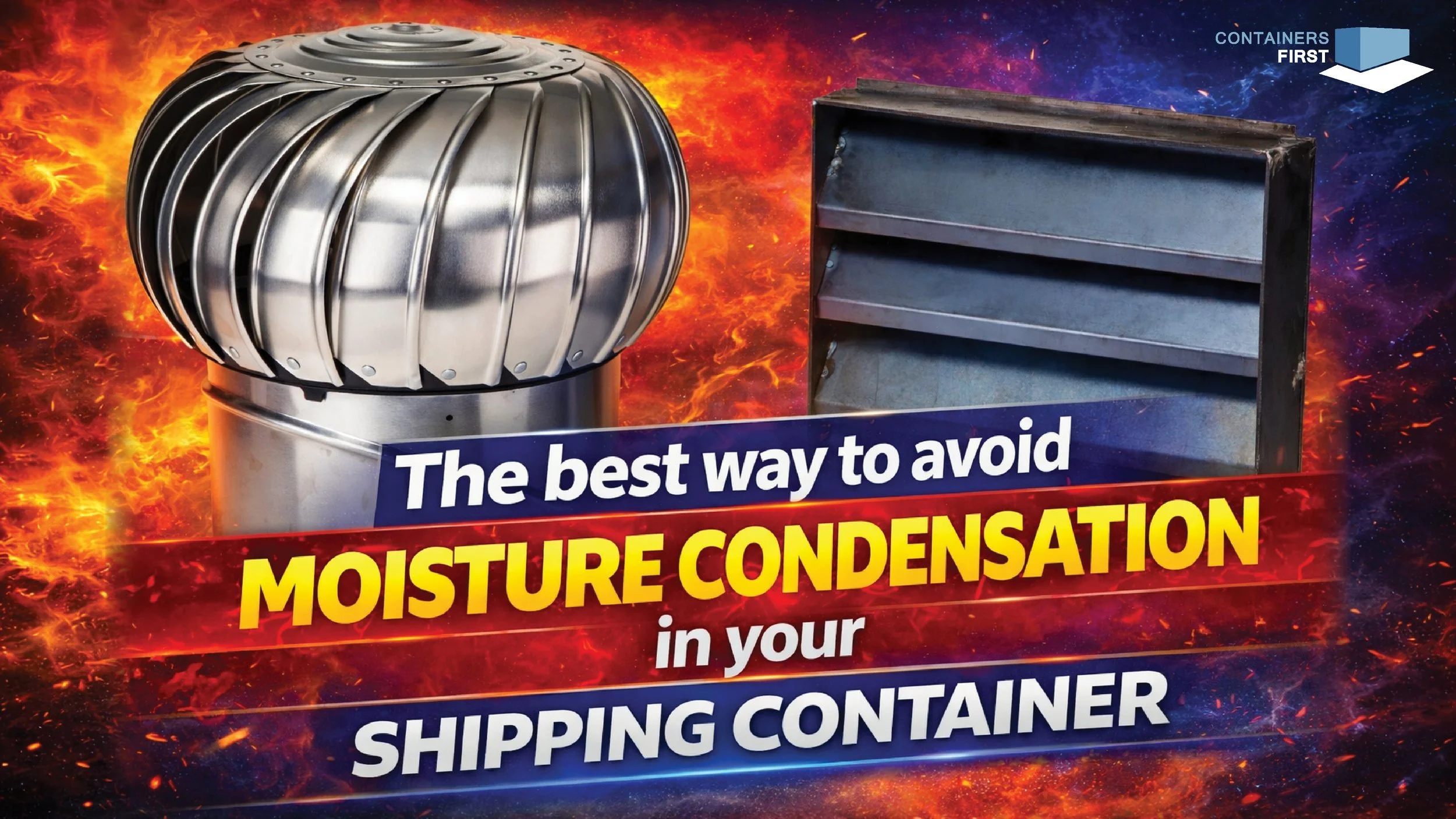 Buying a 20ft Shipping Container? Don’t Ignore This Ventilation Upgrade