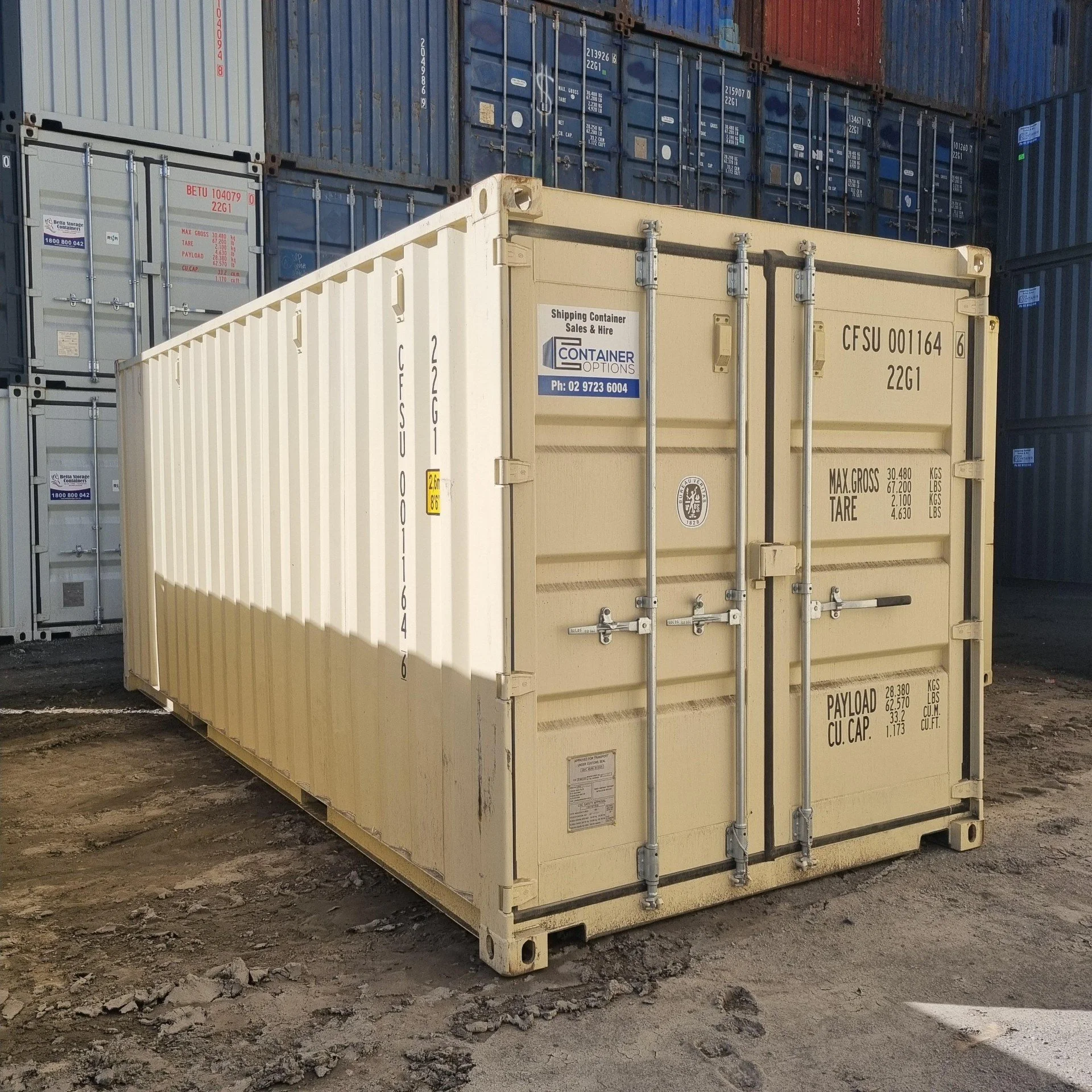 20ft New Build Shipping Container – Reduced Clearance Price