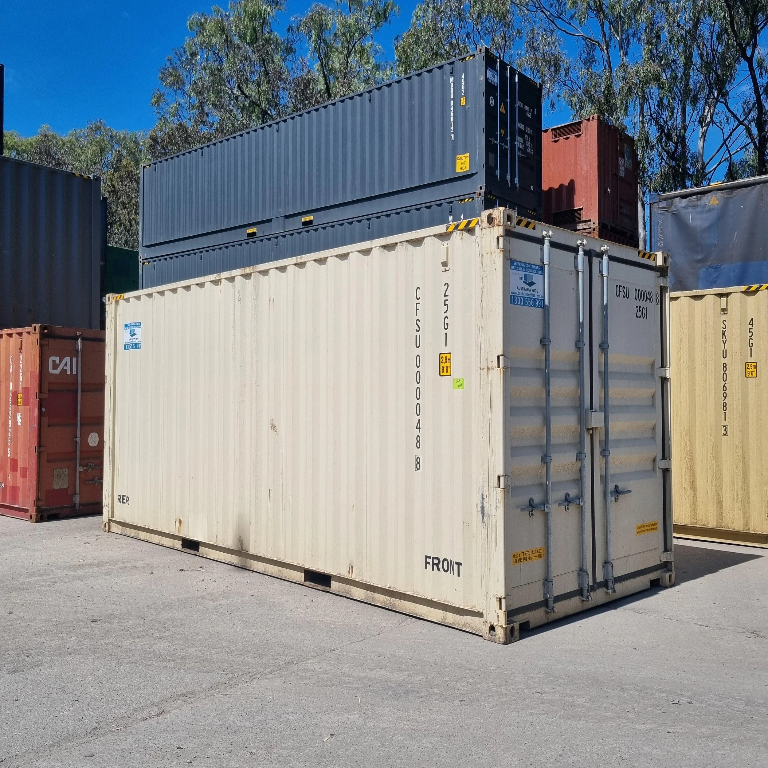 21FT Plumbers Boot (Tradies Box) Used — Containers First