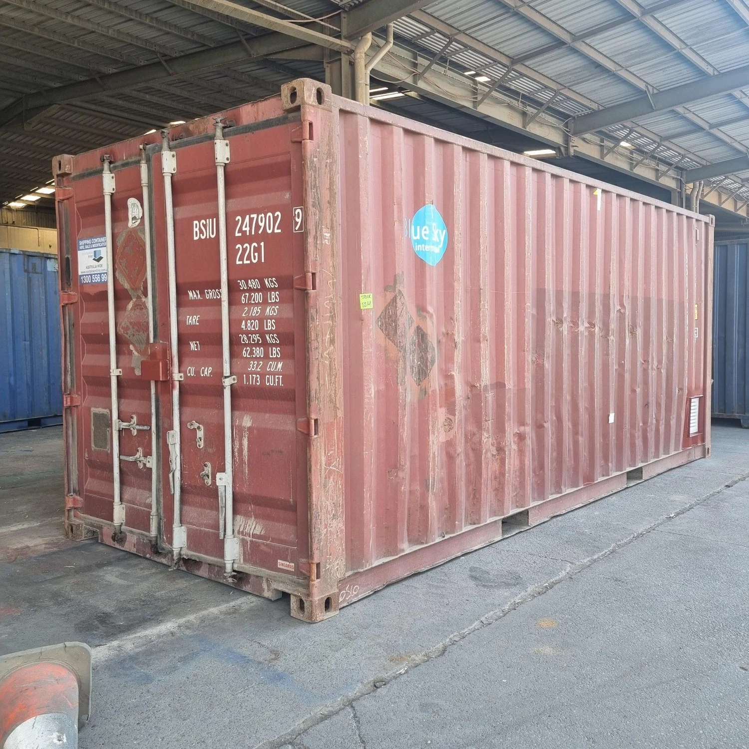 21FT Plumbers Boot (Tradies Box) Used — Containers First