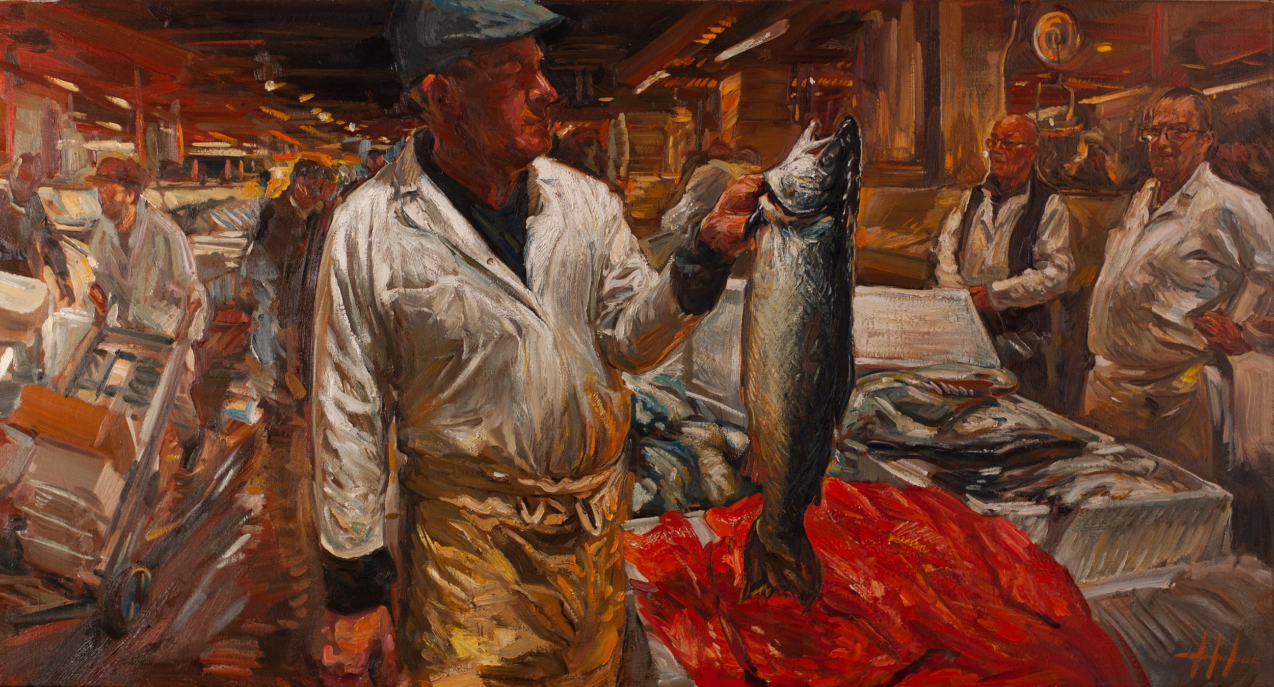 Lewis Hazelwood-Horner, 'Sunday Salmon' UNFRAMED-1.jpg