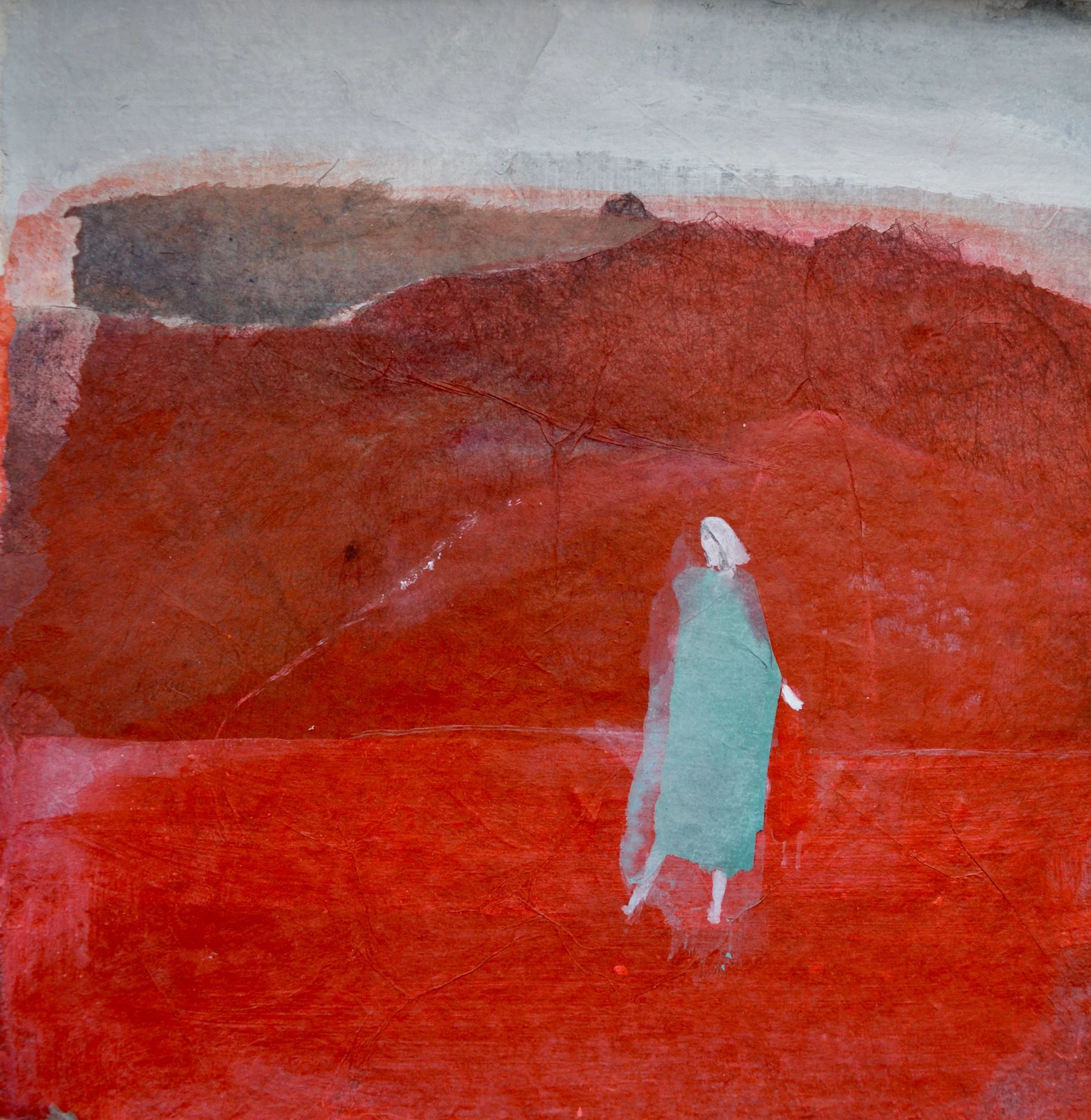JulieCollins.AtOne.acrylic&watercolour.image21x21cm.frame40x40cm.jpeg