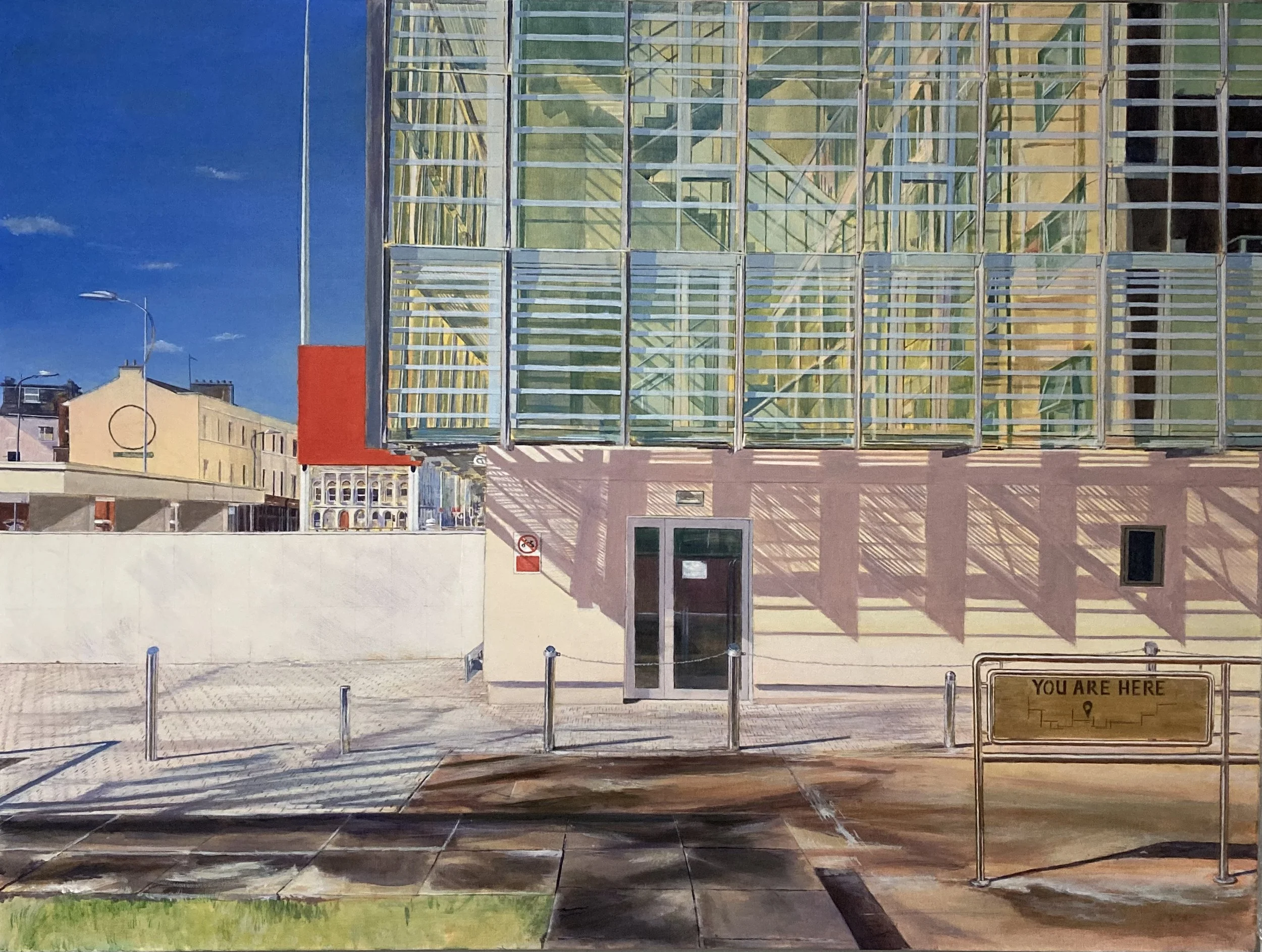 Gary KearneyYou Are Here Acrylic on canvas 76x100cm 2022.jpeg