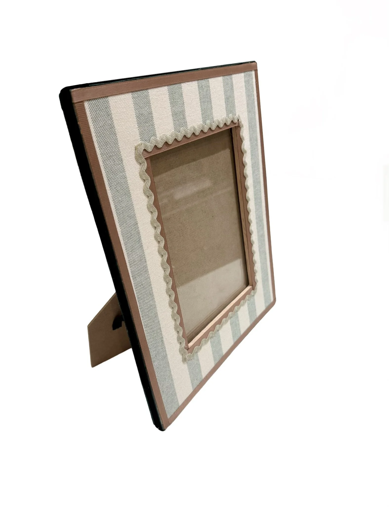 PHOTOGRAPH FRAME GREEN AND BEIGE